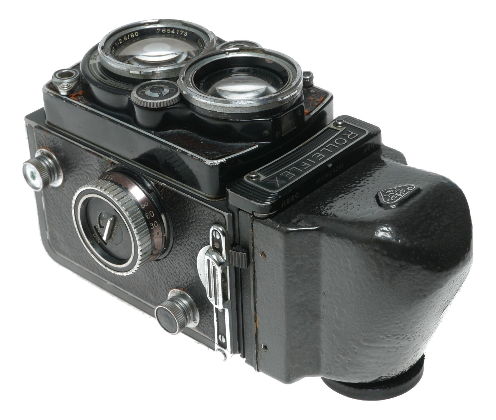 Rollei Rolleiflex Vintage TLR Camera with Schneider-Kreuznach Xenotar 80mm f/2.8 Lens - View 2