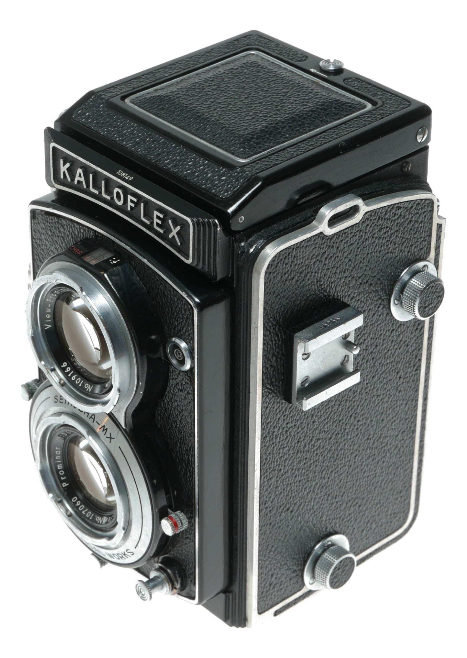 Kalloflex Vintage TLR Camera with Kowa Optical Works 75mm f/3.5 Seikosha-MX Lens - View 2
