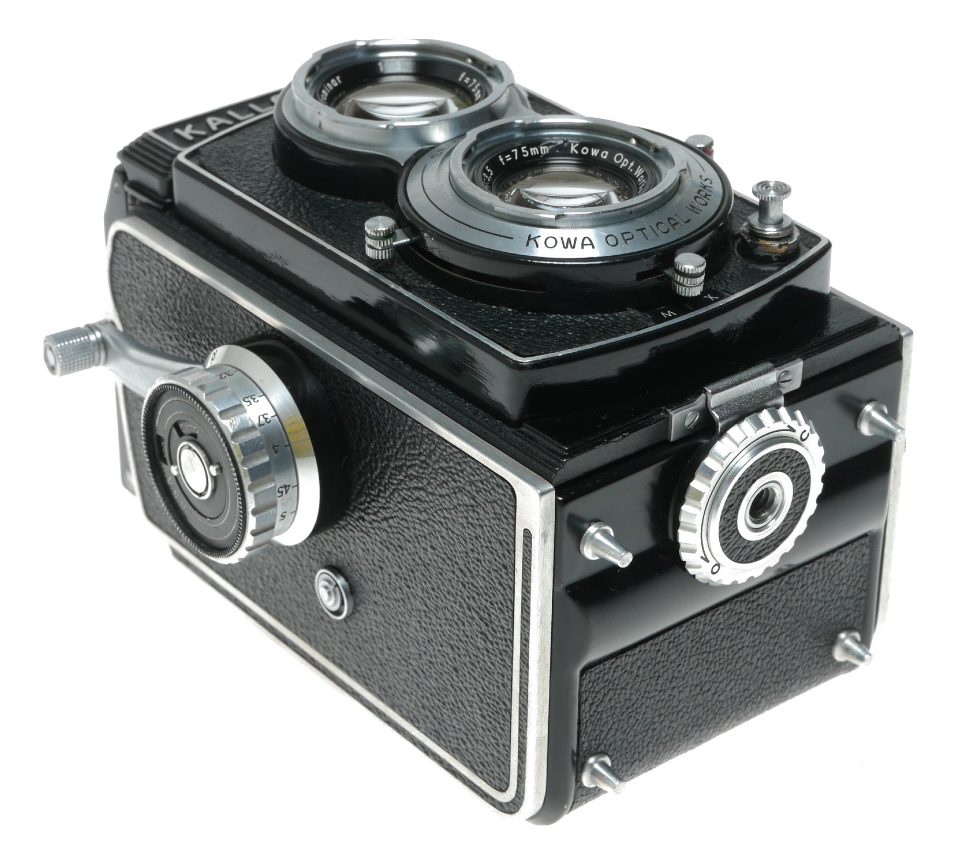 Kalloflex Vintage TLR Camera with Kowa Optical Works 75mm f/3.5 Seikosha-MX Lens - View 10