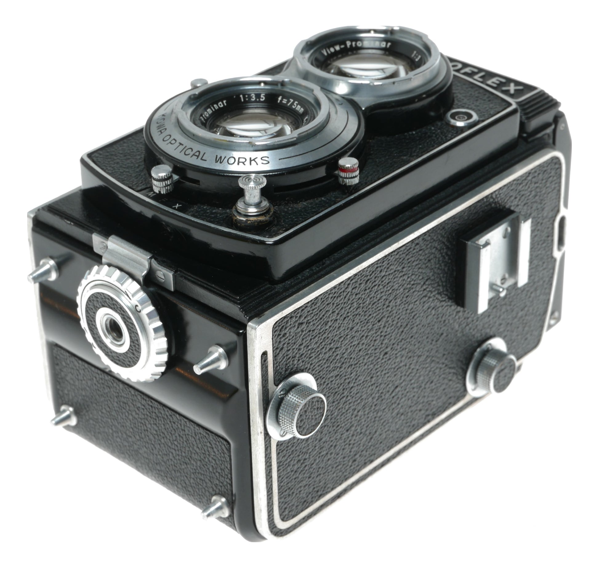 Kalloflex Vintage TLR Camera with Kowa Optical Works 75mm f/3.5 Seikosha-MX Lens - View 11