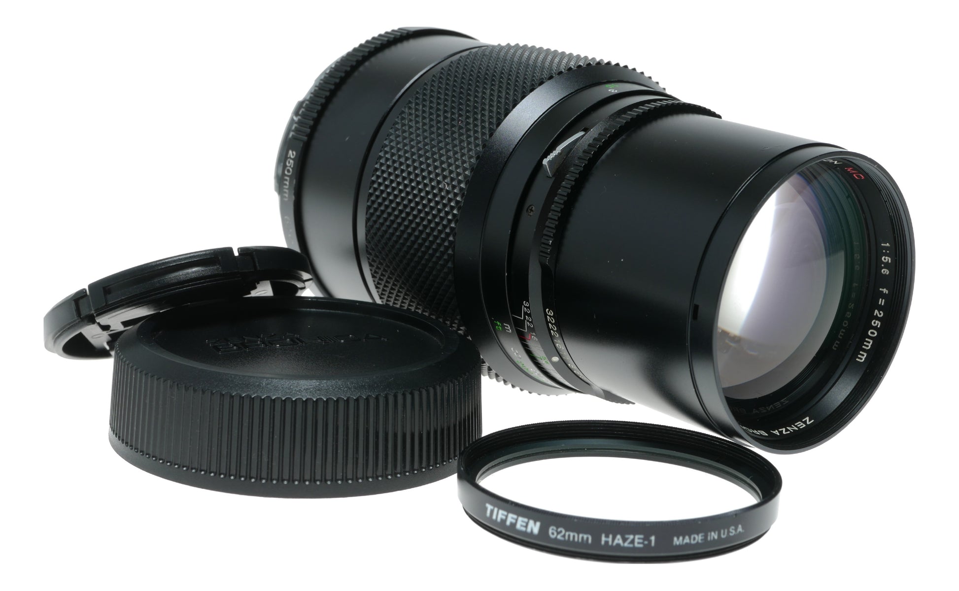 Tiffen 62mm Haze-1 Filter with Zenza Bronica MC 250mm f/6 Lens