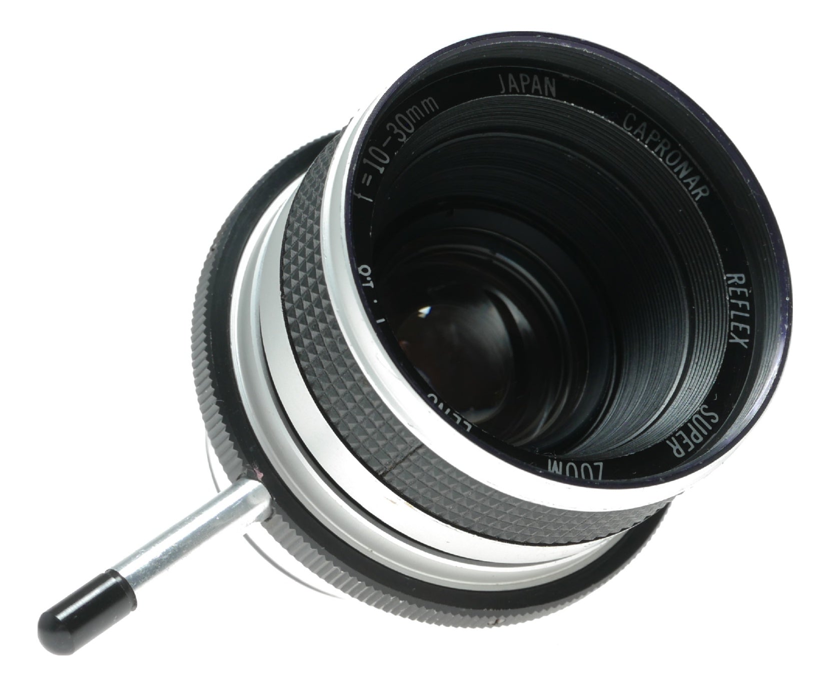 Vintage Capronar Reflex Super Zoom Lens f/1.8 10-30mm Vintage Japanese Camera Lens