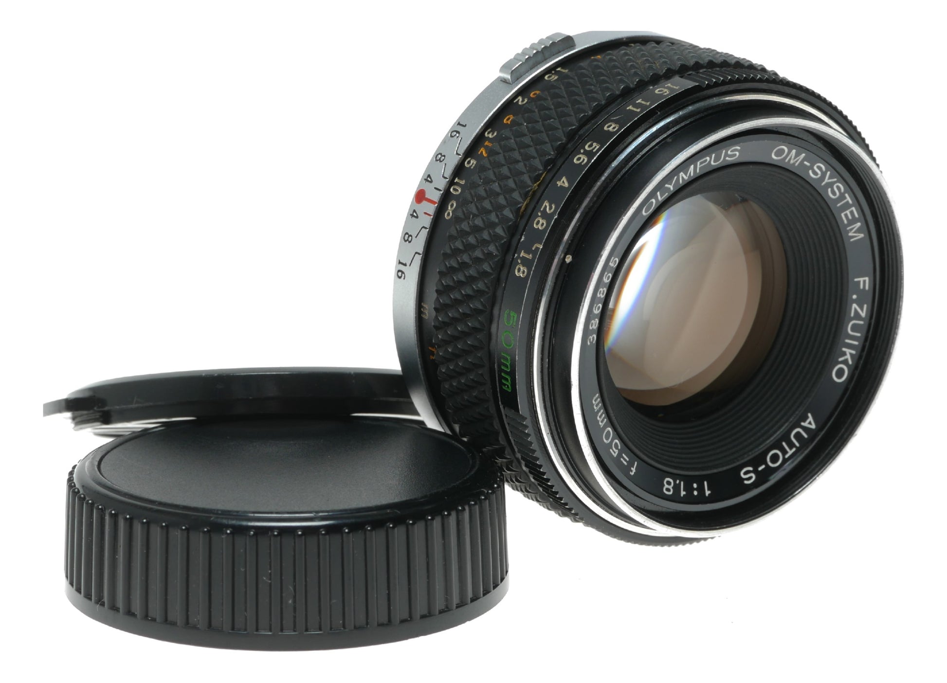 Olympus OM-System F.Zuiko Auto-S 50mm f/1.8 Vintage Prime Lens