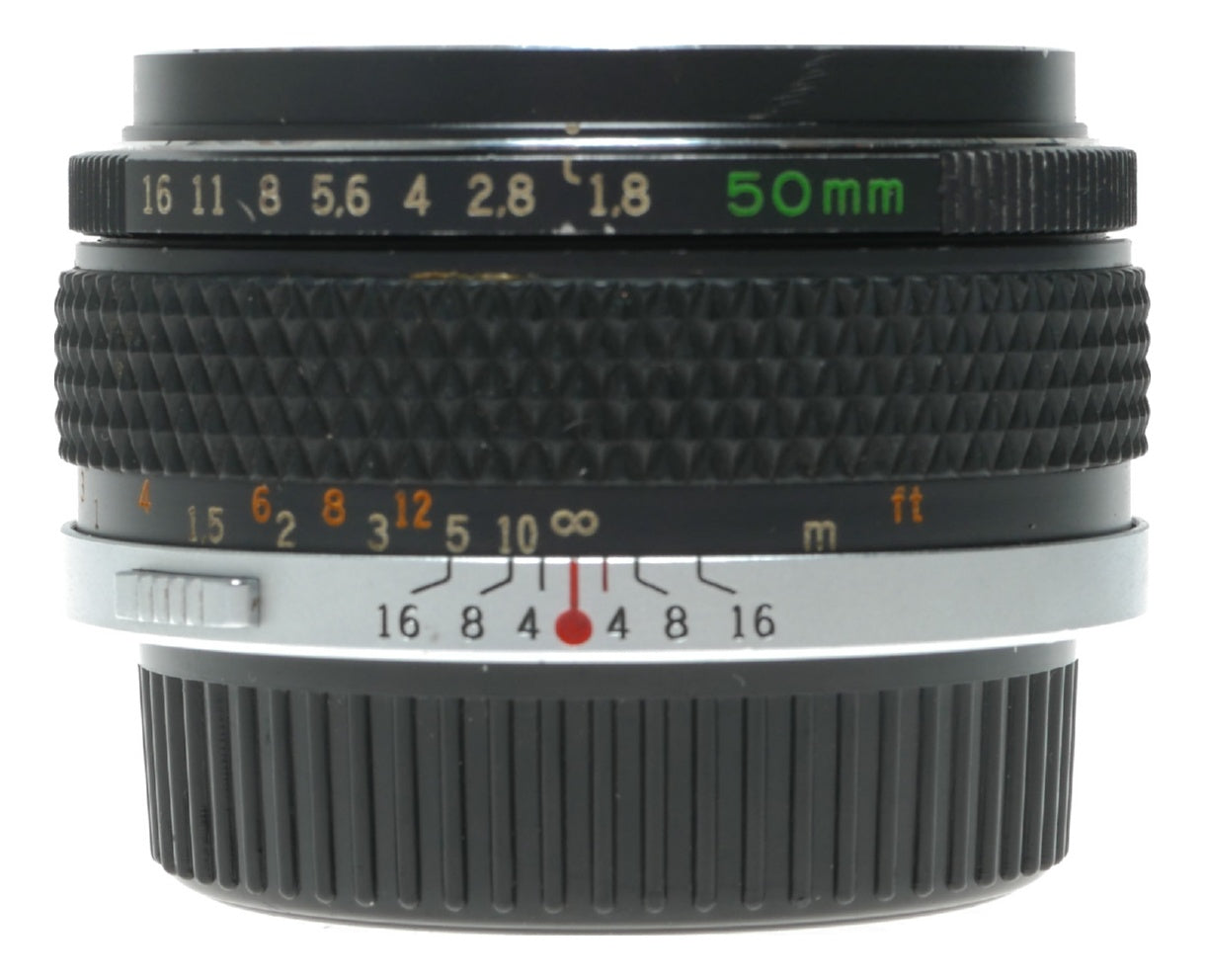 Olympus OM-System F.Zuiko Auto-S 50mm f/1.8 Vintage Prime Lens - View 6