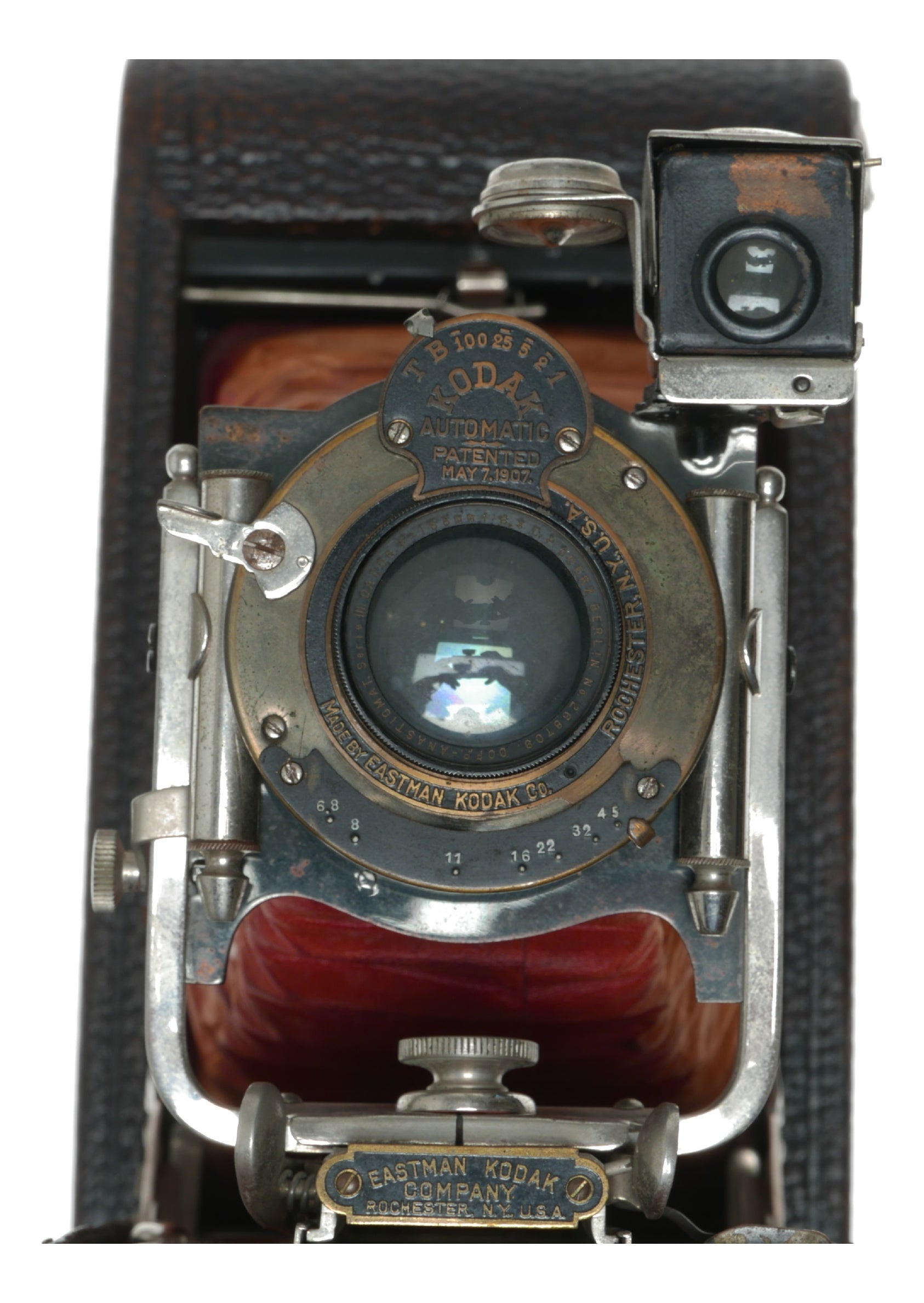 Kodak No. 1A Pocket Automatic Vintage Film Camera, Patented 1907 - View 6