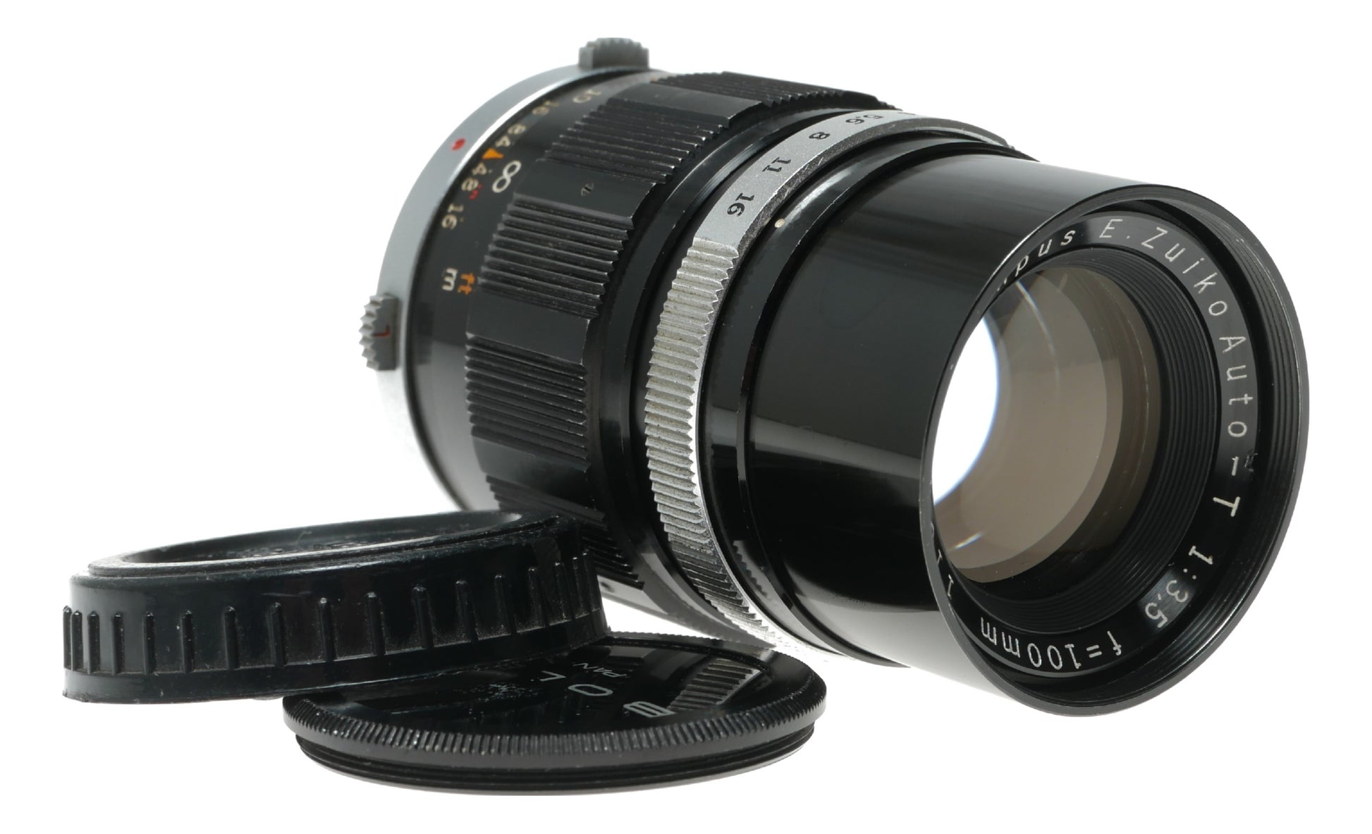 Olympus E. Zuiko Auto-T 100mm f/3.5 Vintage Prime Lens Made in Japan