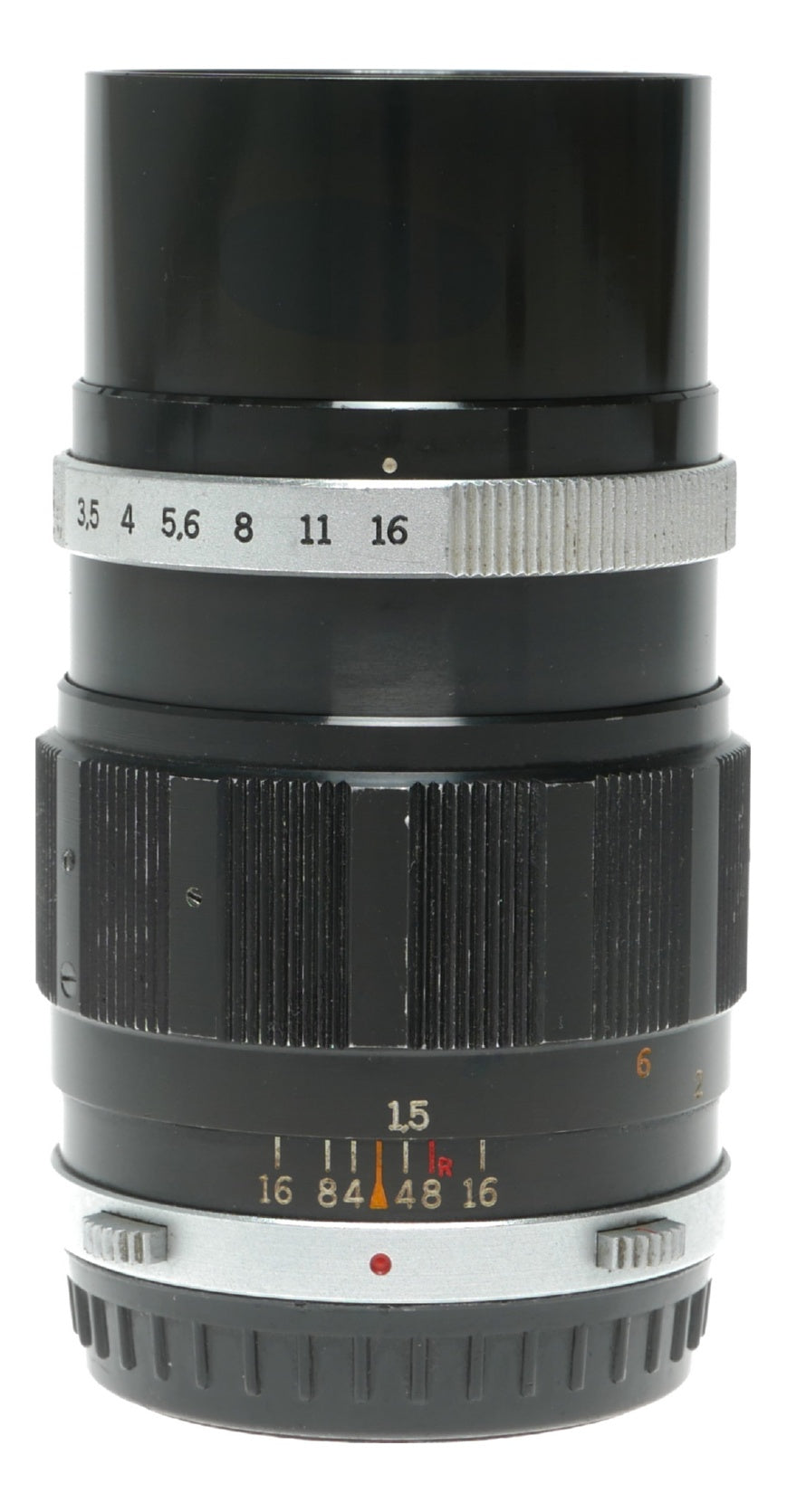 Olympus E. Zuiko Auto-T 100mm f/3.5 Vintage Prime Lens Made in Japan - View 7