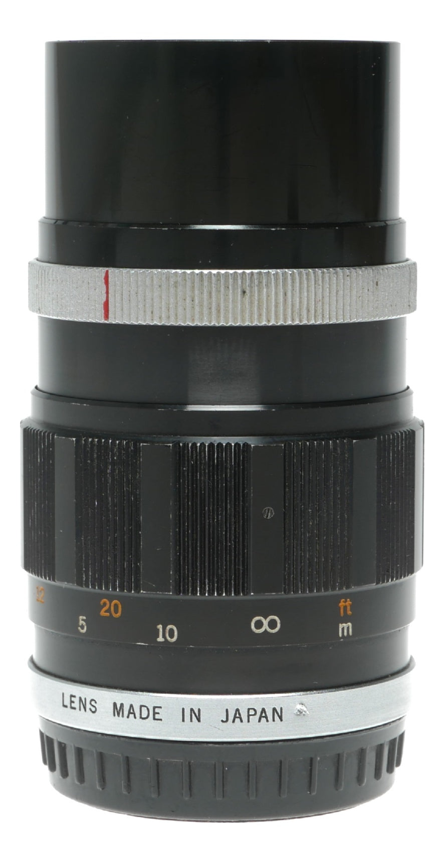 Olympus E. Zuiko Auto-T 100mm f/3.5 Vintage Prime Lens Made in Japan - View 8