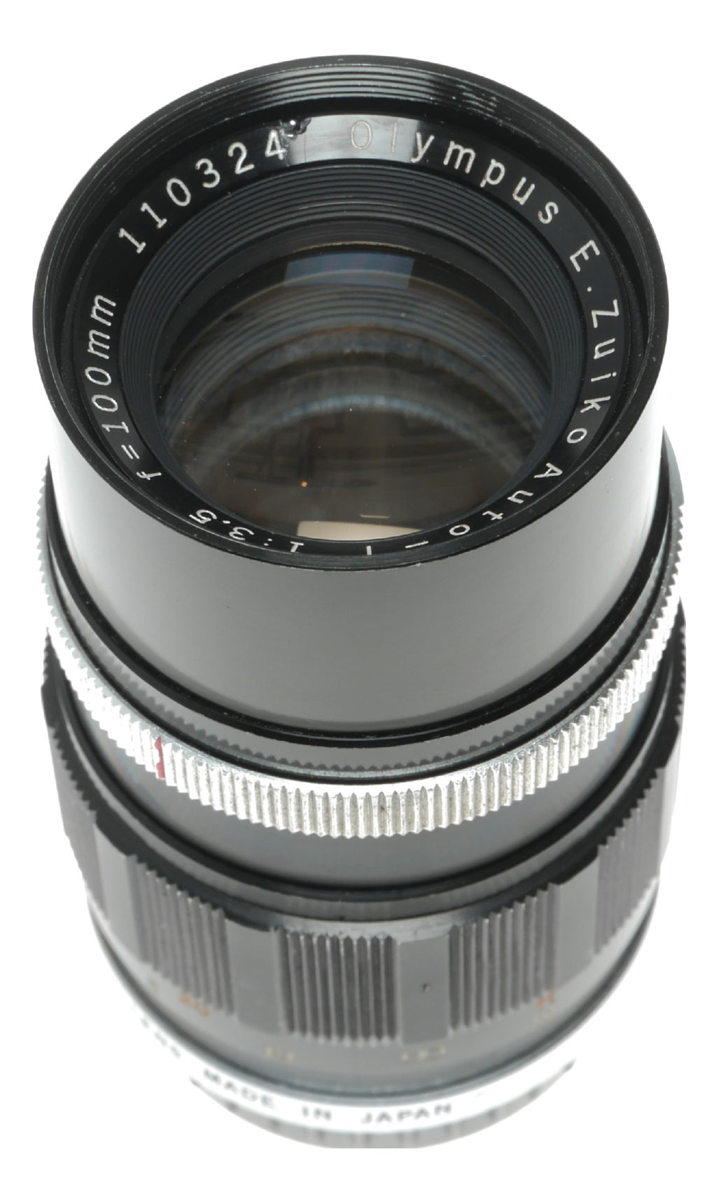 Olympus E. Zuiko Auto-T 100mm f/3.5 Vintage Prime Lens Made in Japan - View 9
