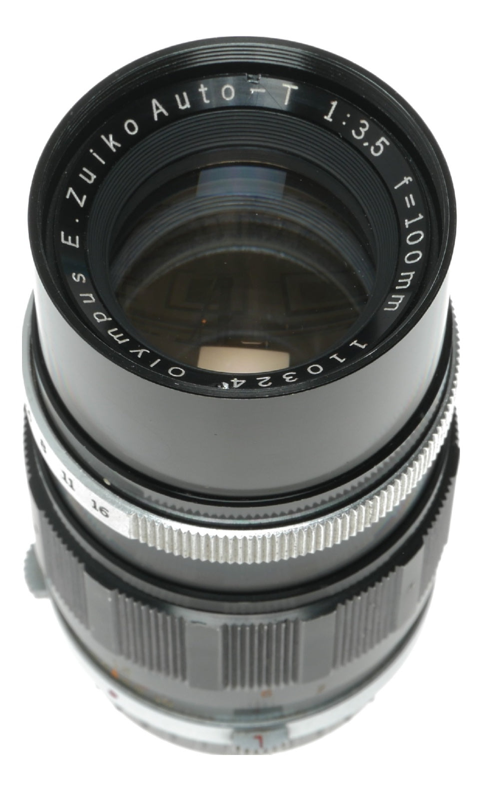 Olympus E. Zuiko Auto-T 100mm f/3.5 Vintage Prime Lens Made in Japan - View 10