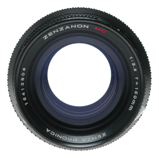 Zenza Bronica ZENONAN MC 150mm f/3.6 Vintage Camera Lens from Japan - View 4
