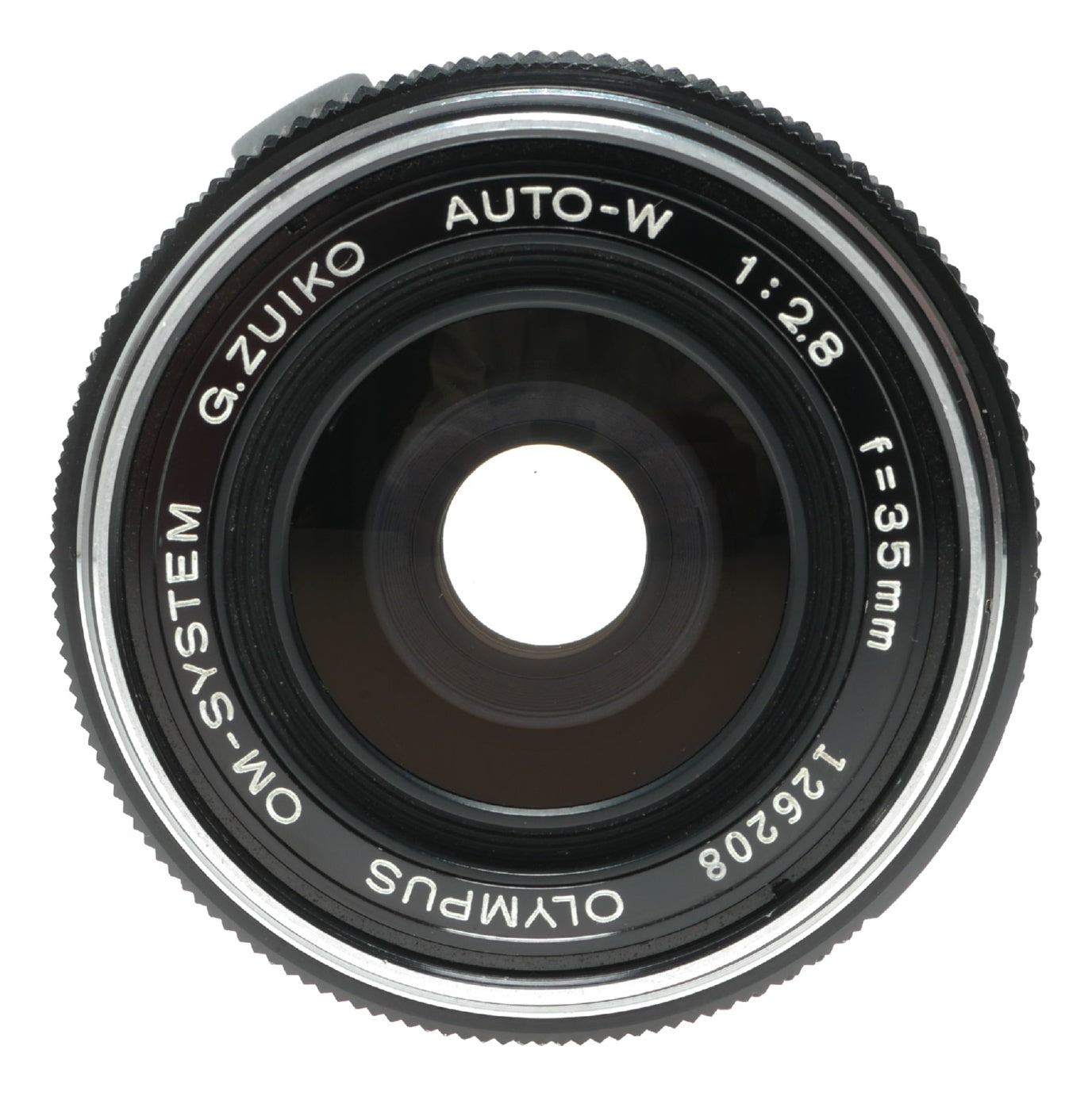 Olympus Zuiko Auto-W 35mm f/2.8 OM-System Lens Made in Japan - View 2