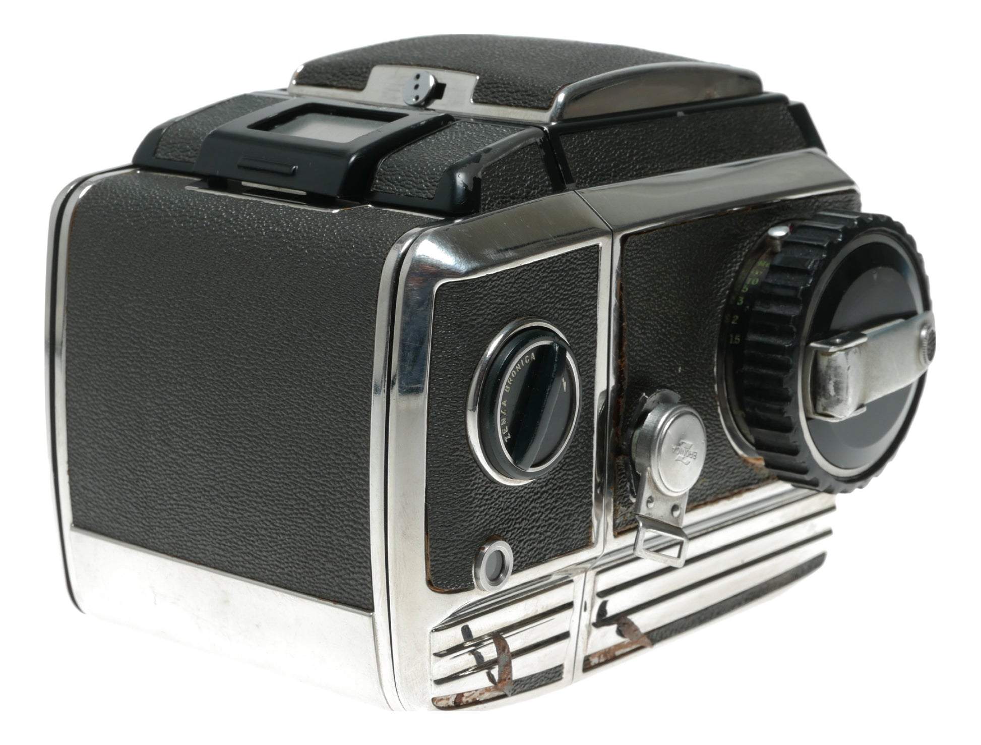 Zenza Bronica SQ with Nikkor-P 75mm f/2.8 Lens Vintage Film Camera - View 5