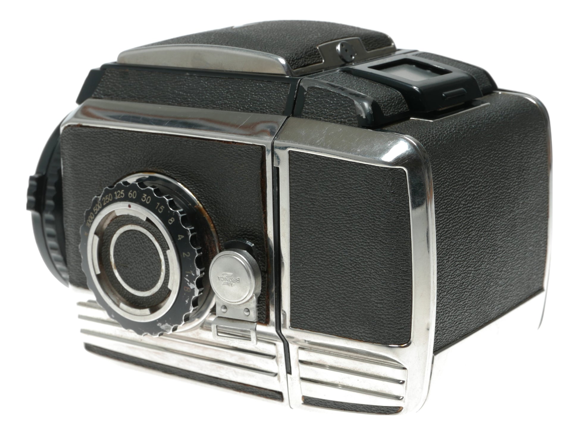 Zenza Bronica SQ with Nikkor-P 75mm f/2.8 Lens Vintage Film Camera - View 6