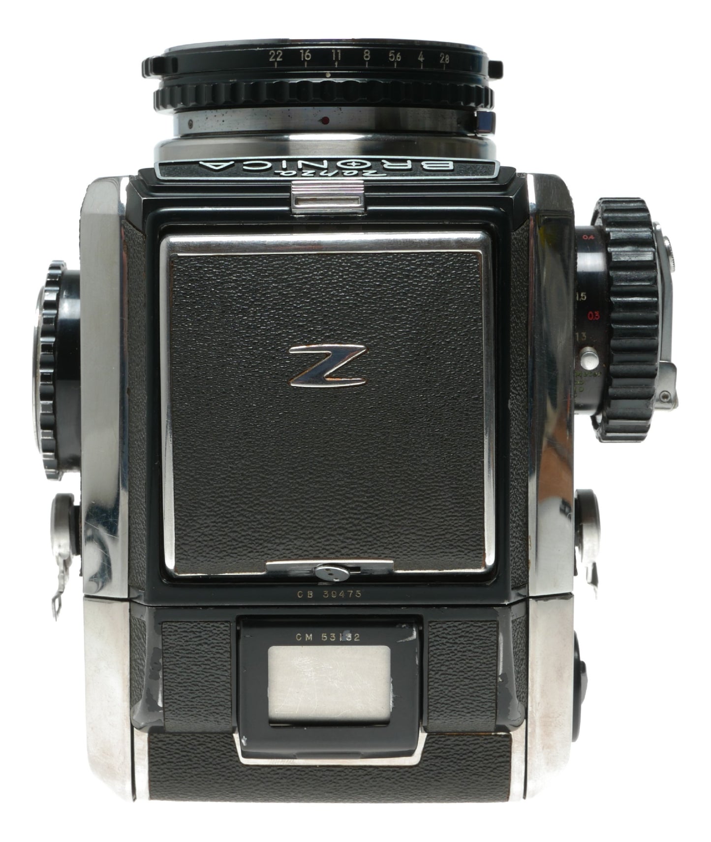 Zenza Bronica SQ with Nikkor-P 75mm f/2.8 Lens Vintage Film Camera - View 7