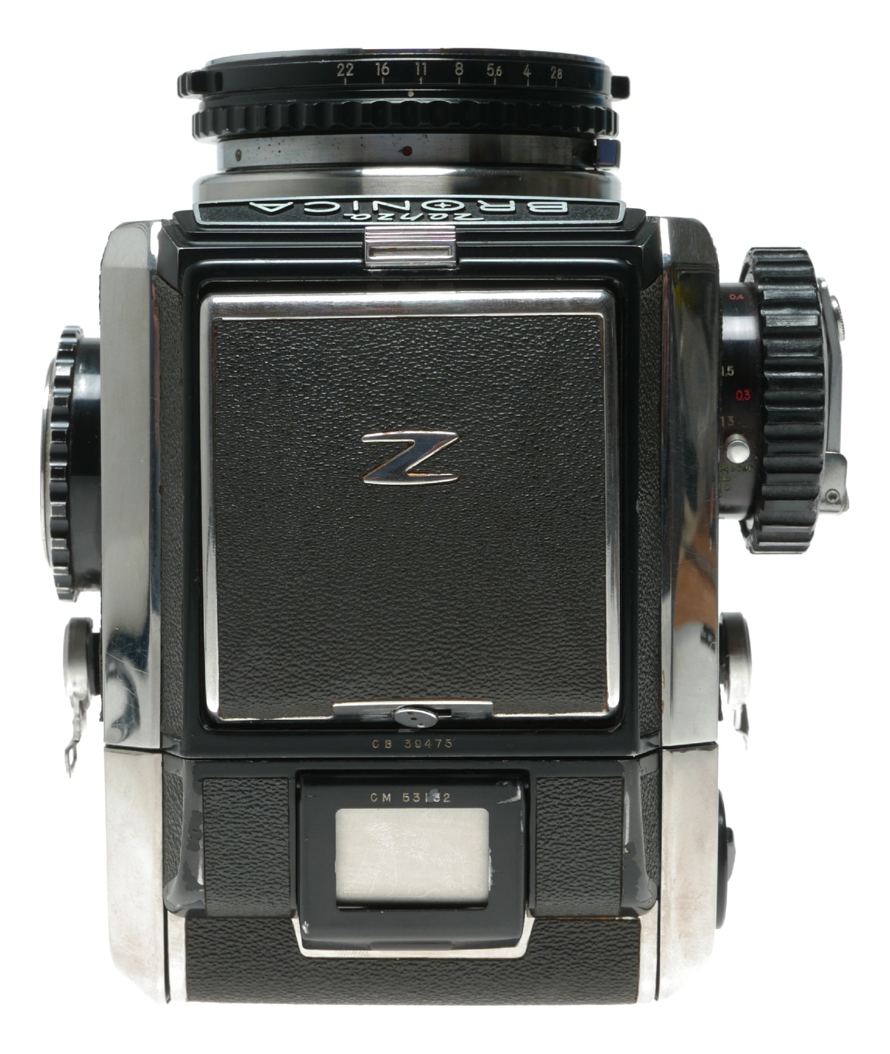 Zenza Bronica SQ with Nikkor-P 75mm f/2.8 Lens Vintage Film Camera - View 7