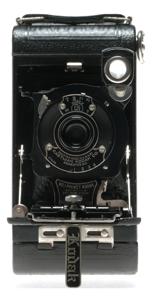 Kodak No.1 Pocket Vintage Film Camera by Eastman Kodak Co. Rochester, N.Y.