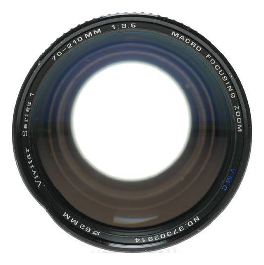 Vivitar Series 1 70-210mm f/3.5 Macro Focusing Zoom Lens for 82mm Filter Thread - View 2