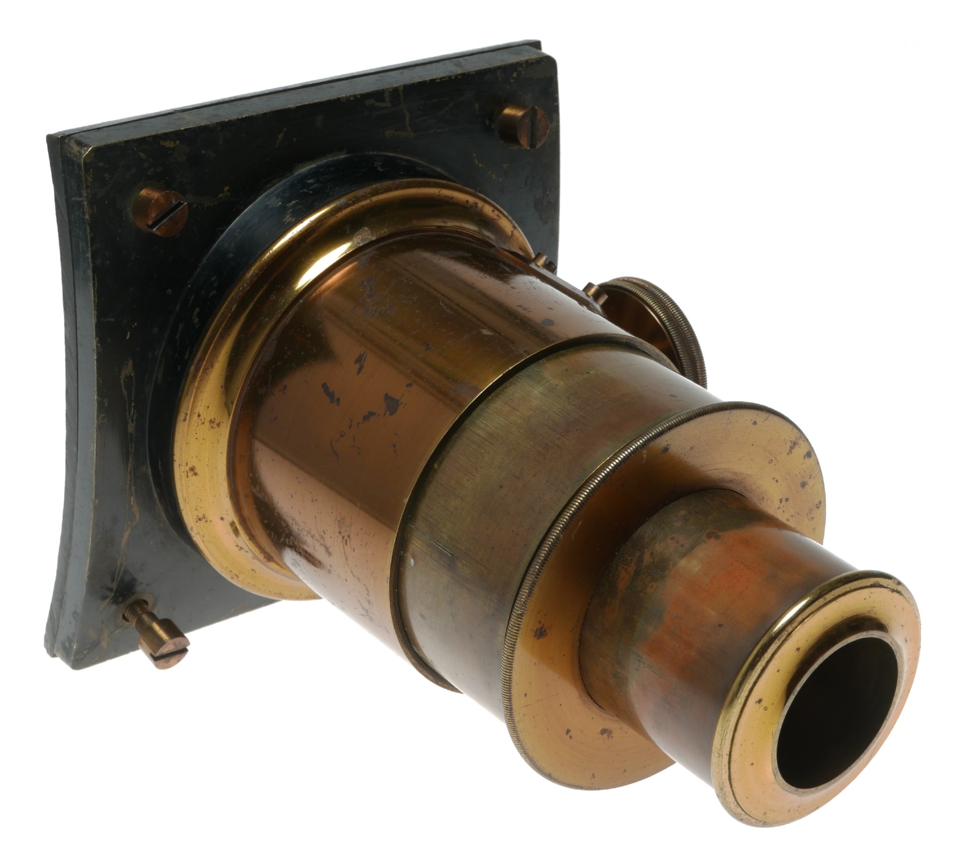 Based on the detected text and an internet search, the camera in question appears to be a lens with a range of focal lengths. Here is a suitable title:

"Manual Focus Zoom Lens with 10-190mm Range for SLR Cameras" - View 9