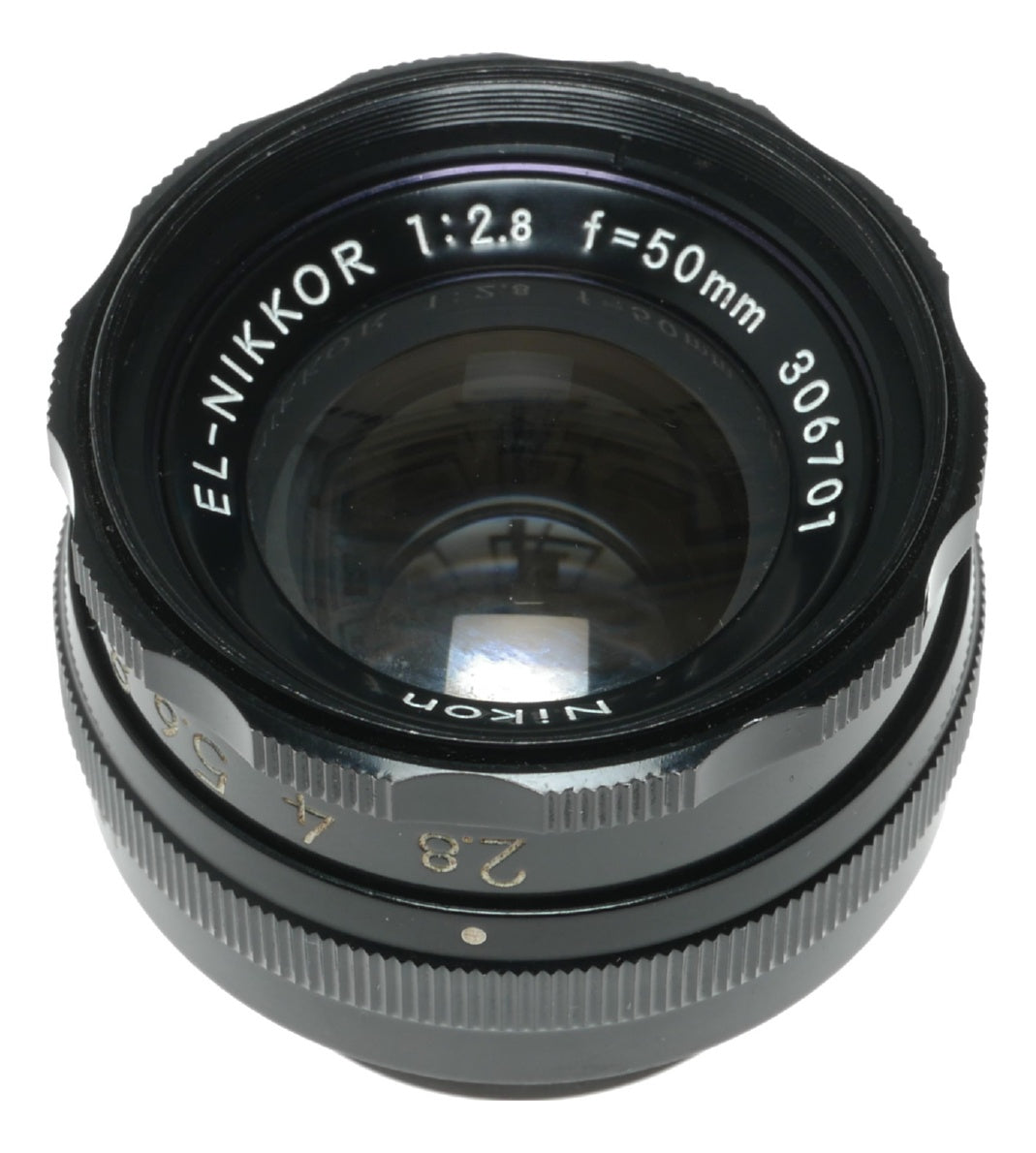 Nikon EL-NIKKOR 50mm f/2.8 Enlarging Lens Made in Japan - View 4