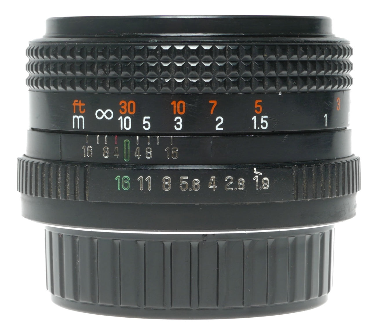 Chinon 50mm f/1.9 Vintage Prime Lens Made in Japan - View 6