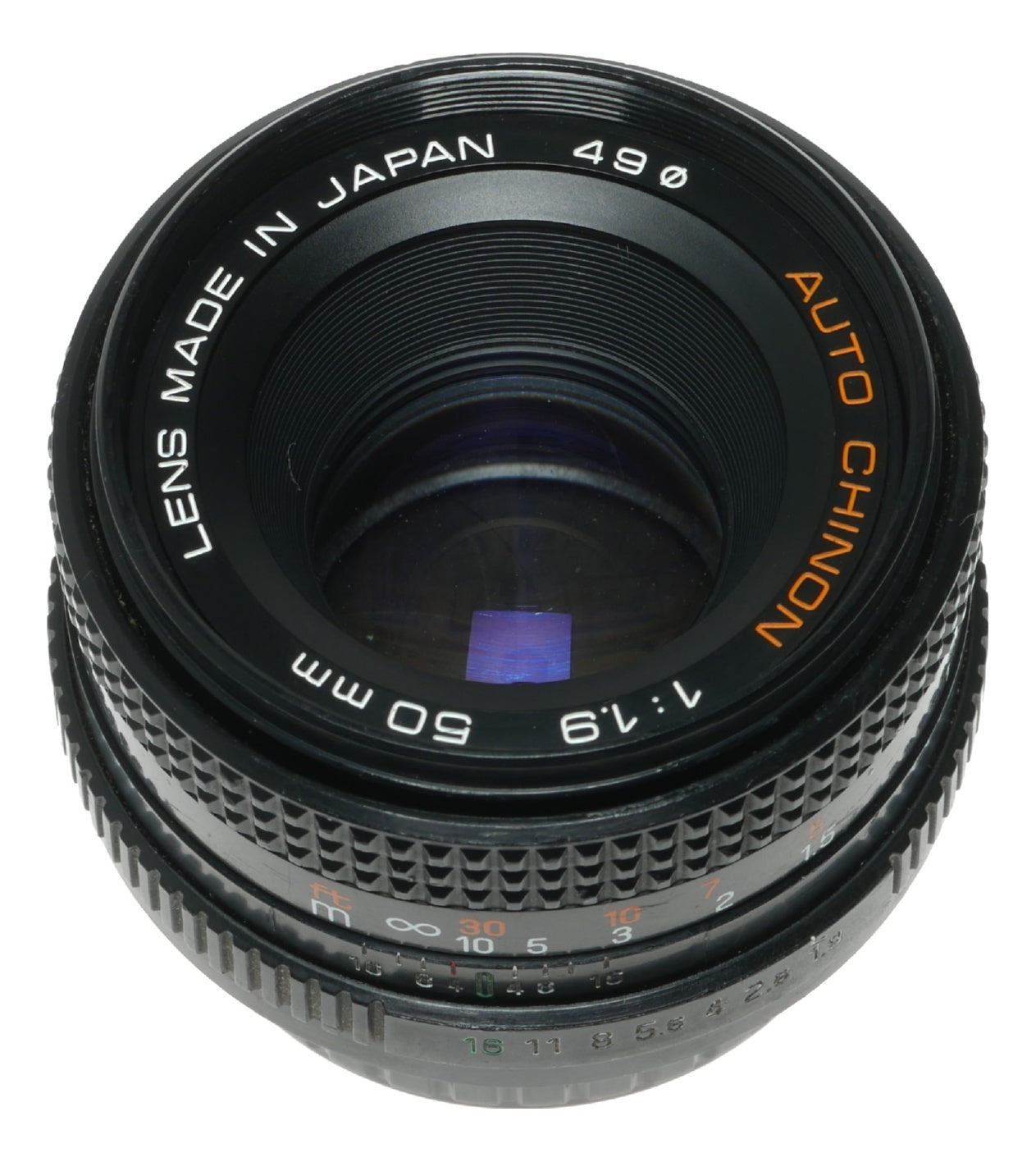 Chinon 50mm f/1.9 Vintage Prime Lens Made in Japan - View 9