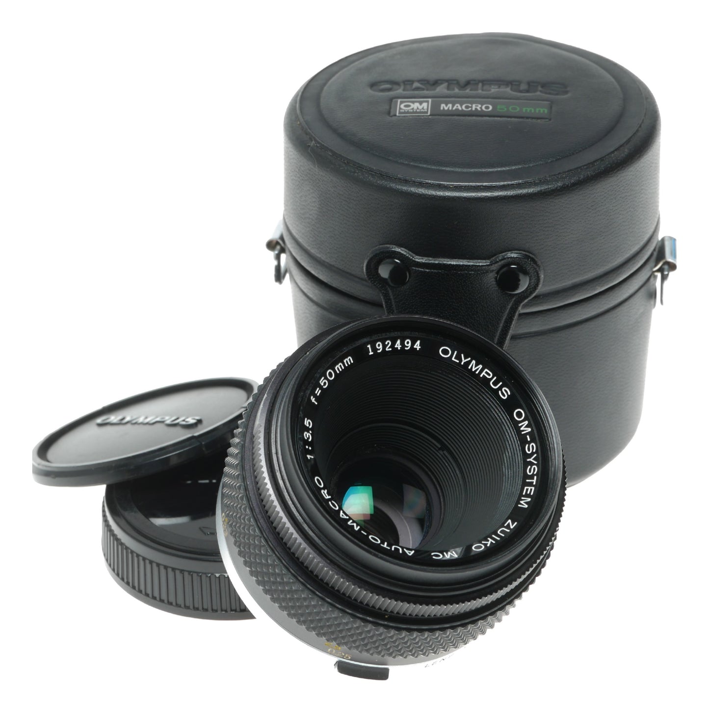 Olympus Zuiko MC Auto-Macro 50mm f/3.5 Vintage Lens for OM-System Cameras