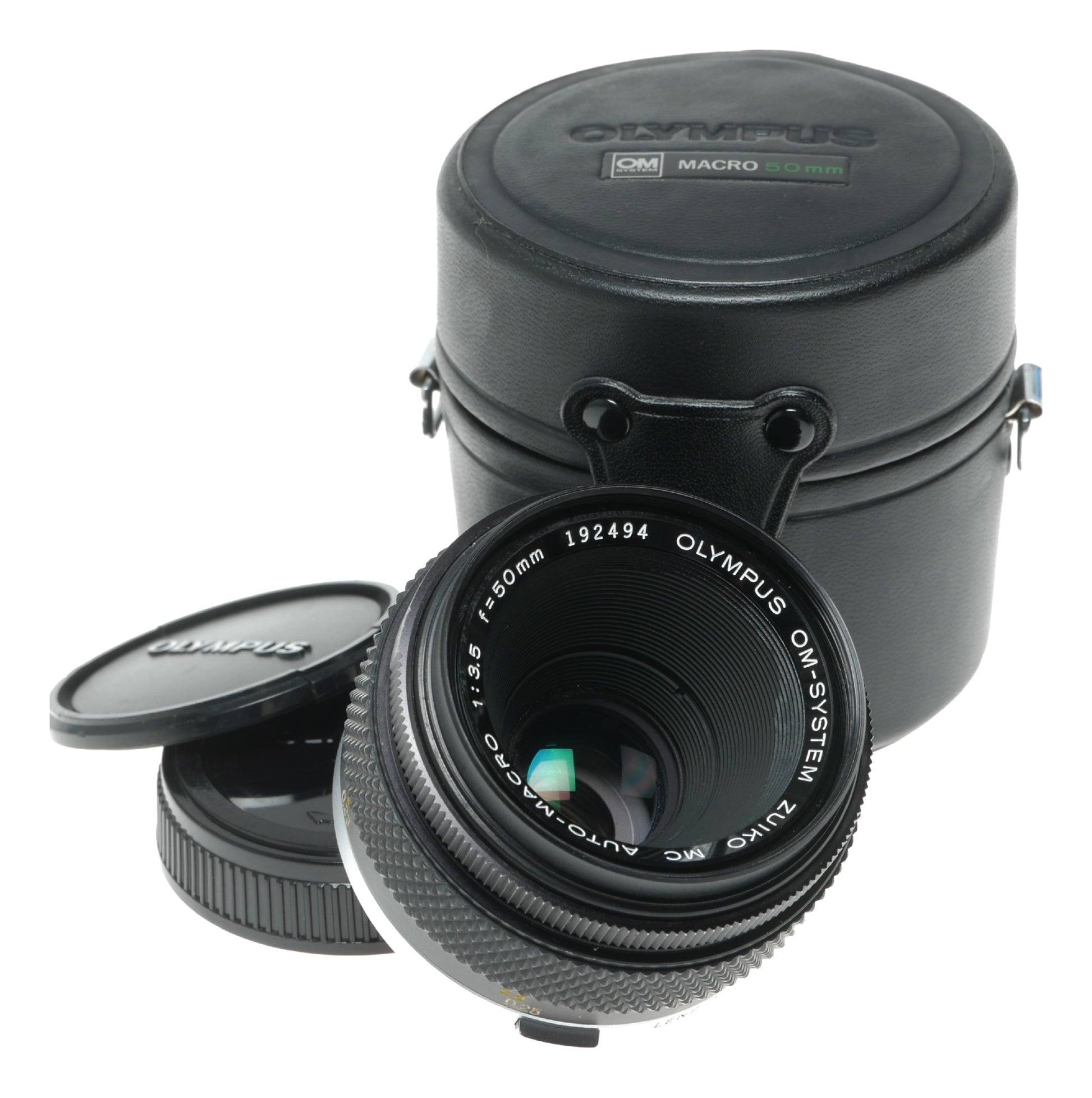 Olympus Zuiko MC Auto-Macro 50mm f/3.5 Vintage Lens for OM-System Cameras