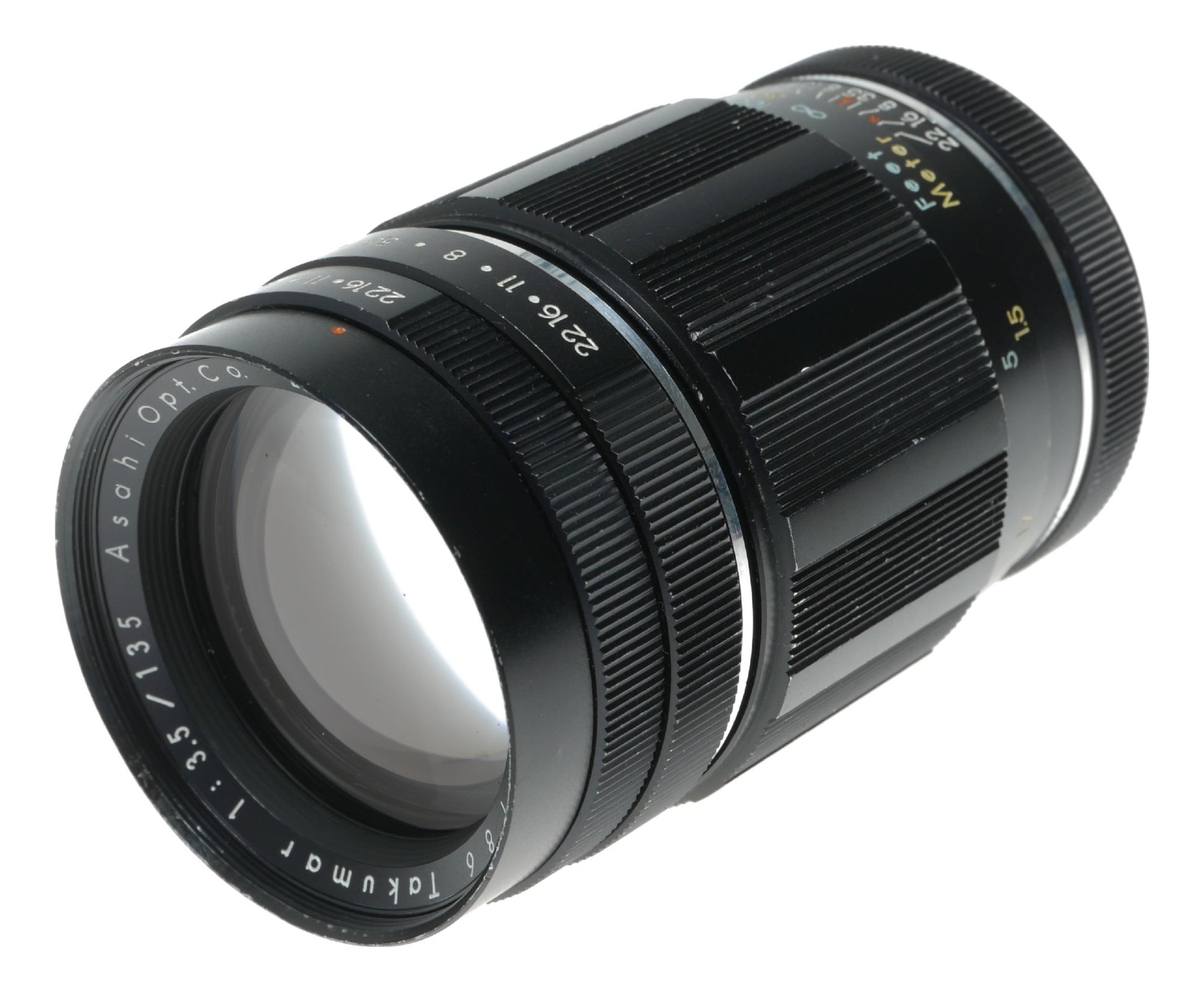 Asahi Opt. Co. Takumar 135mm f/3.5 Vintage Prime Lens Made in Japan - View 2