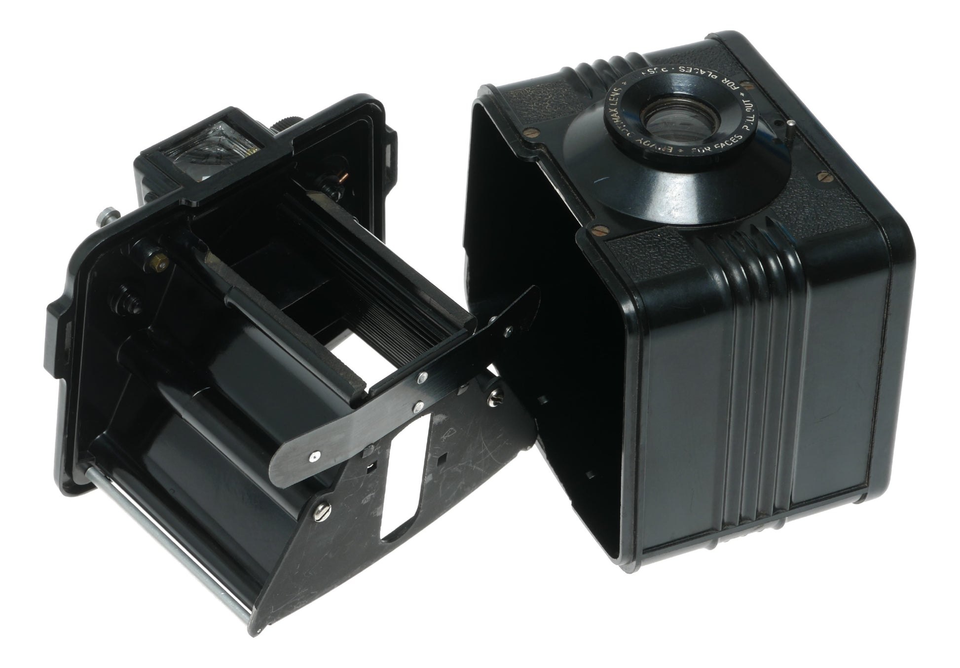 Envoy Vintage Twin Lens Reflex Camera with Optimax Lens for 120/620 Film - View 8