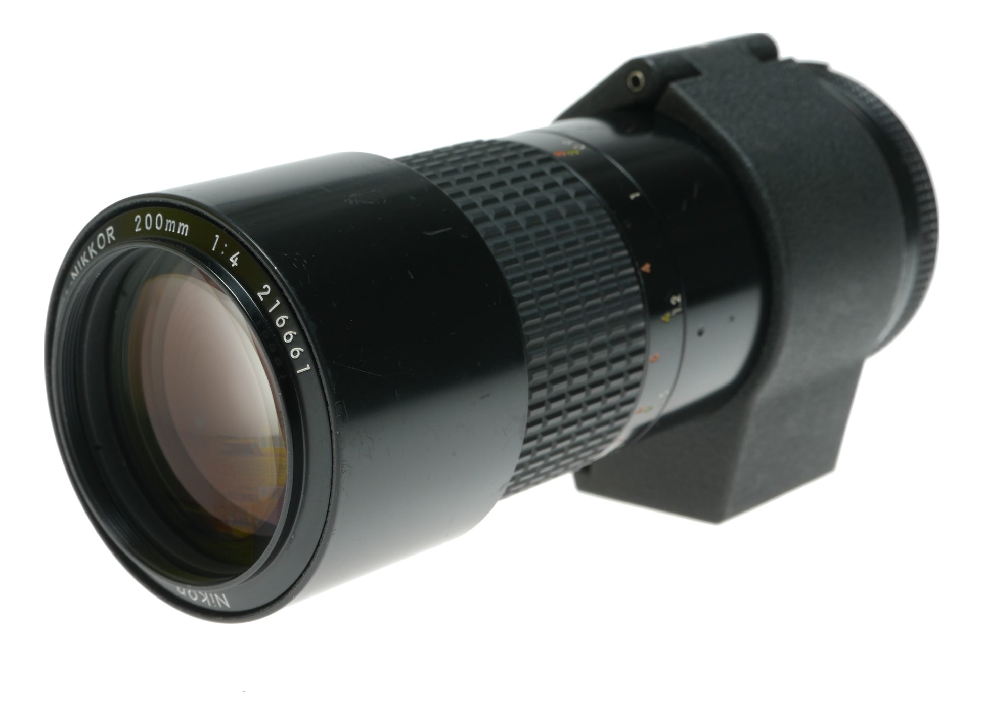 Nikon Micro-Nikkor 200mm f/4 Manual Focus Lens - View 2