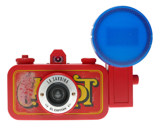 Lomography La Sardina El Capitan 35mm Film Camera - California Sardines Edition