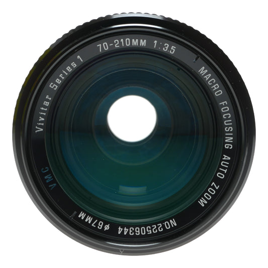 Vivitar Series 1 70-210mm f/3.5 Macro Focusing Auto Zoom Lens, 67mm Filter Thread, Made in Japan - View 2