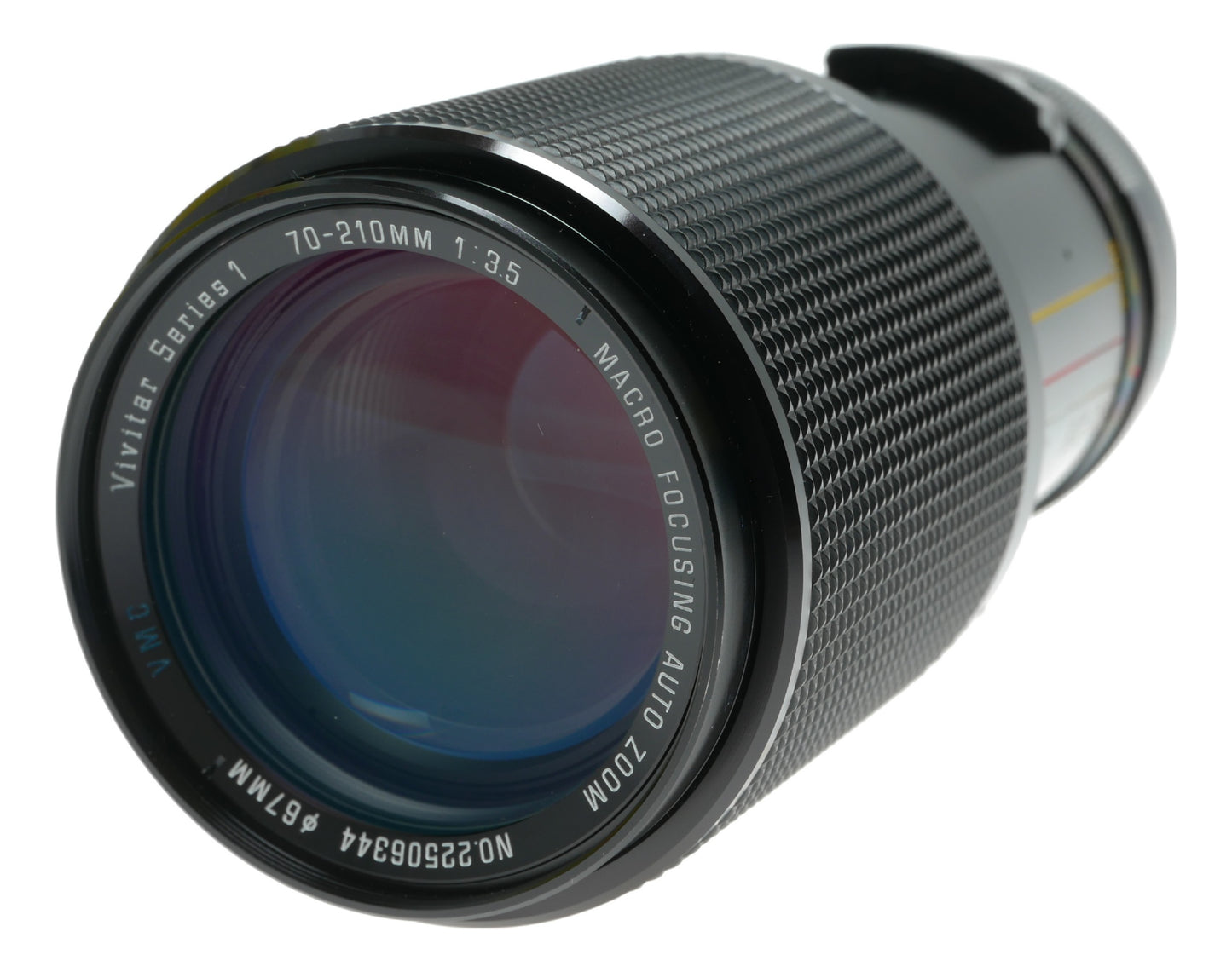 Vivitar Series 1 70-210mm f/3.5 Macro Focusing Auto Zoom Lens, 67mm Filter Thread, Made in Japan - View 3