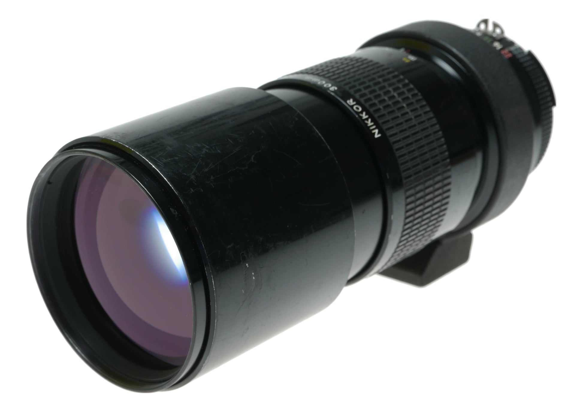 Nikon Nikkor 300mm f/4.5 Manual Focus Telephoto Lens - View 2