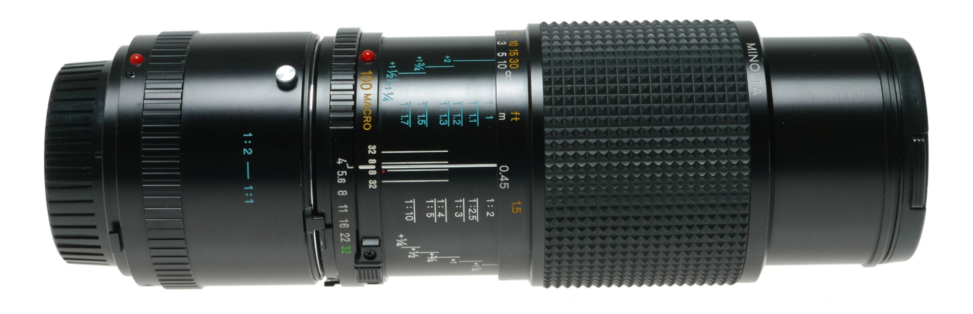Minolta MD 100mm f/4 Macro Lens - Vintage Japanese Manual Focus Prime Lens for SLR Cameras - View 11