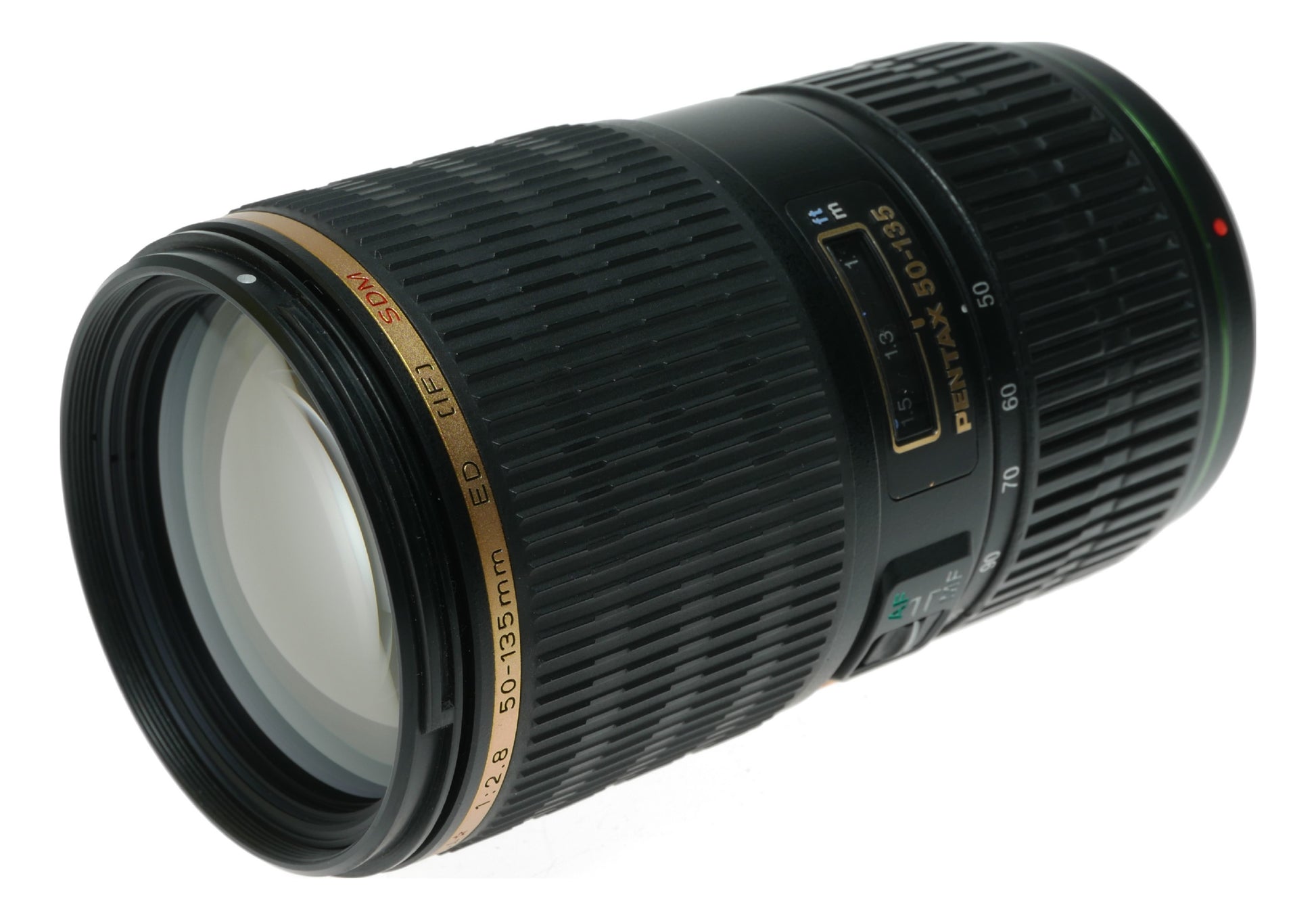 Pentax SMC DA 50-135mm f/2.8 ED SDM IF AL Lens with 67mm Filter Thread - View 3