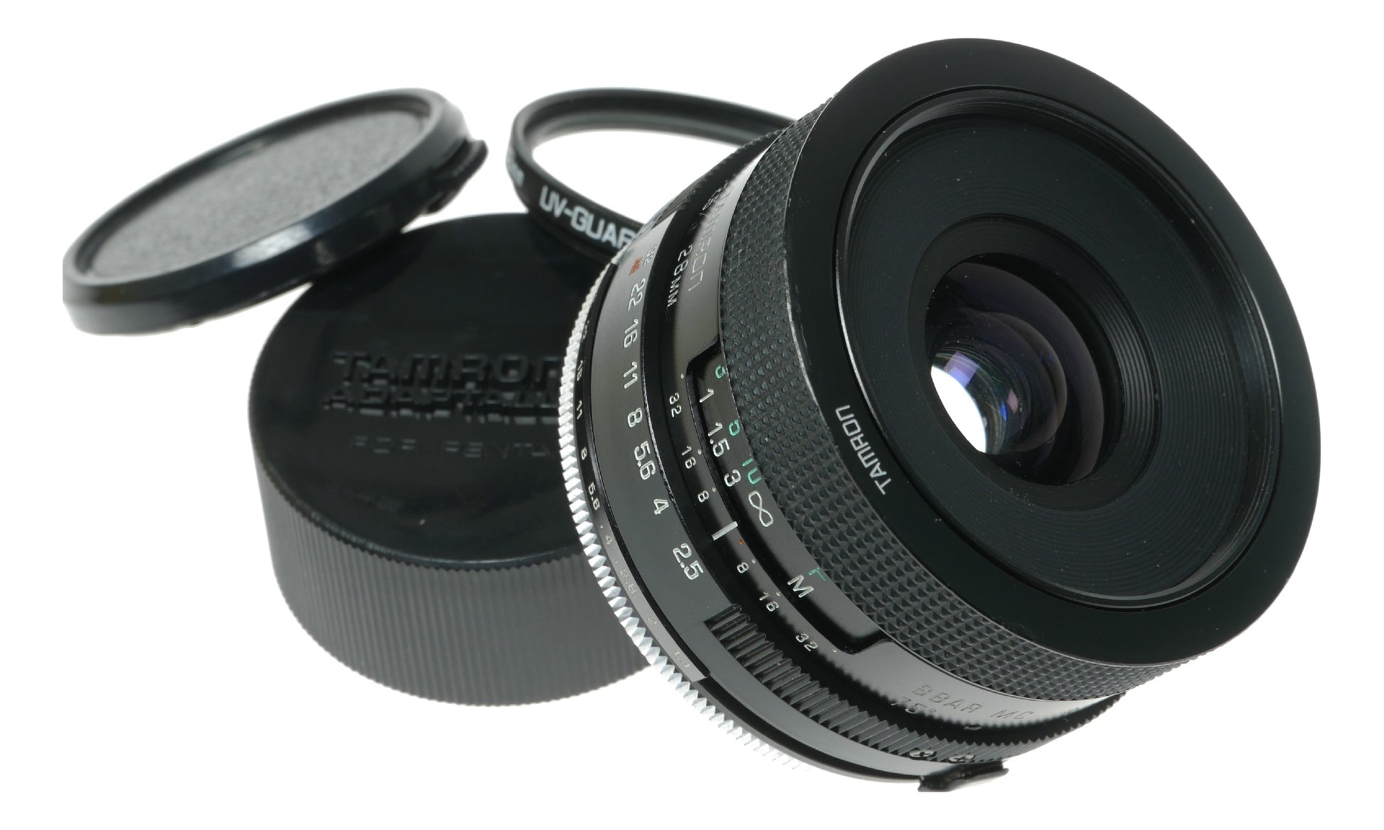Tamron Adaptall 2 28mm f/2.5 Vintage Manual Focus Lens for Pentax K Mount