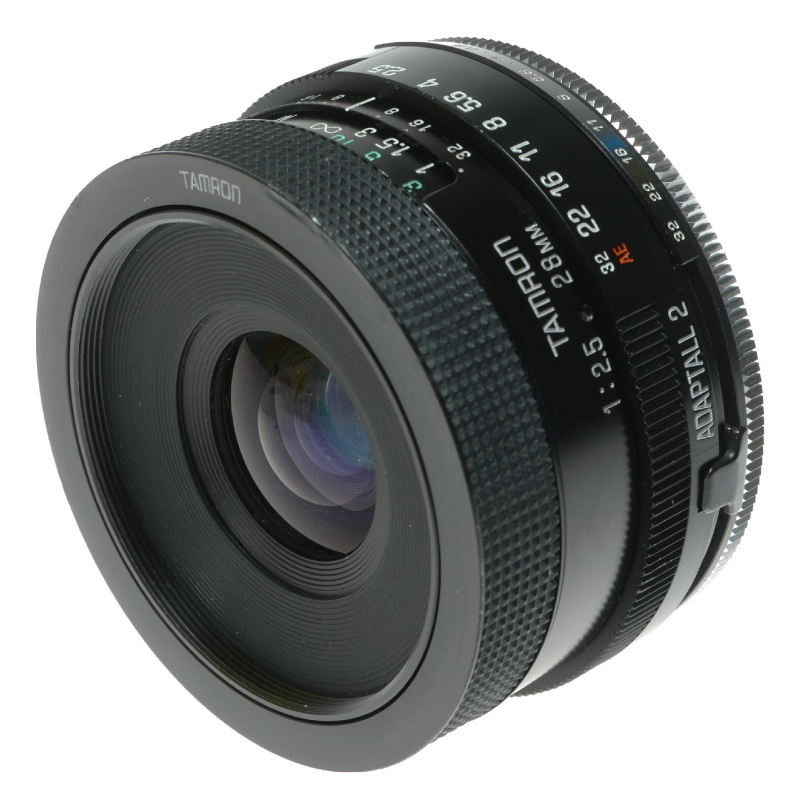 Tamron Adaptall 2 28mm f/2.5 Vintage Manual Focus Lens for Pentax K Mount - View 2