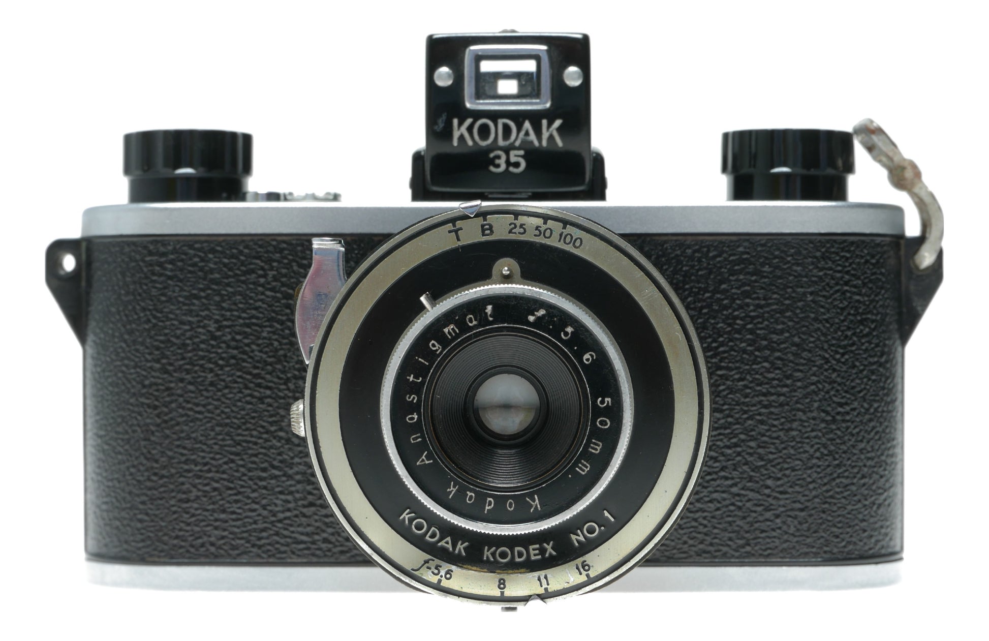 Kodak 35 Rangefinder Vintage Film Camera with Anostar Lens f/5.6