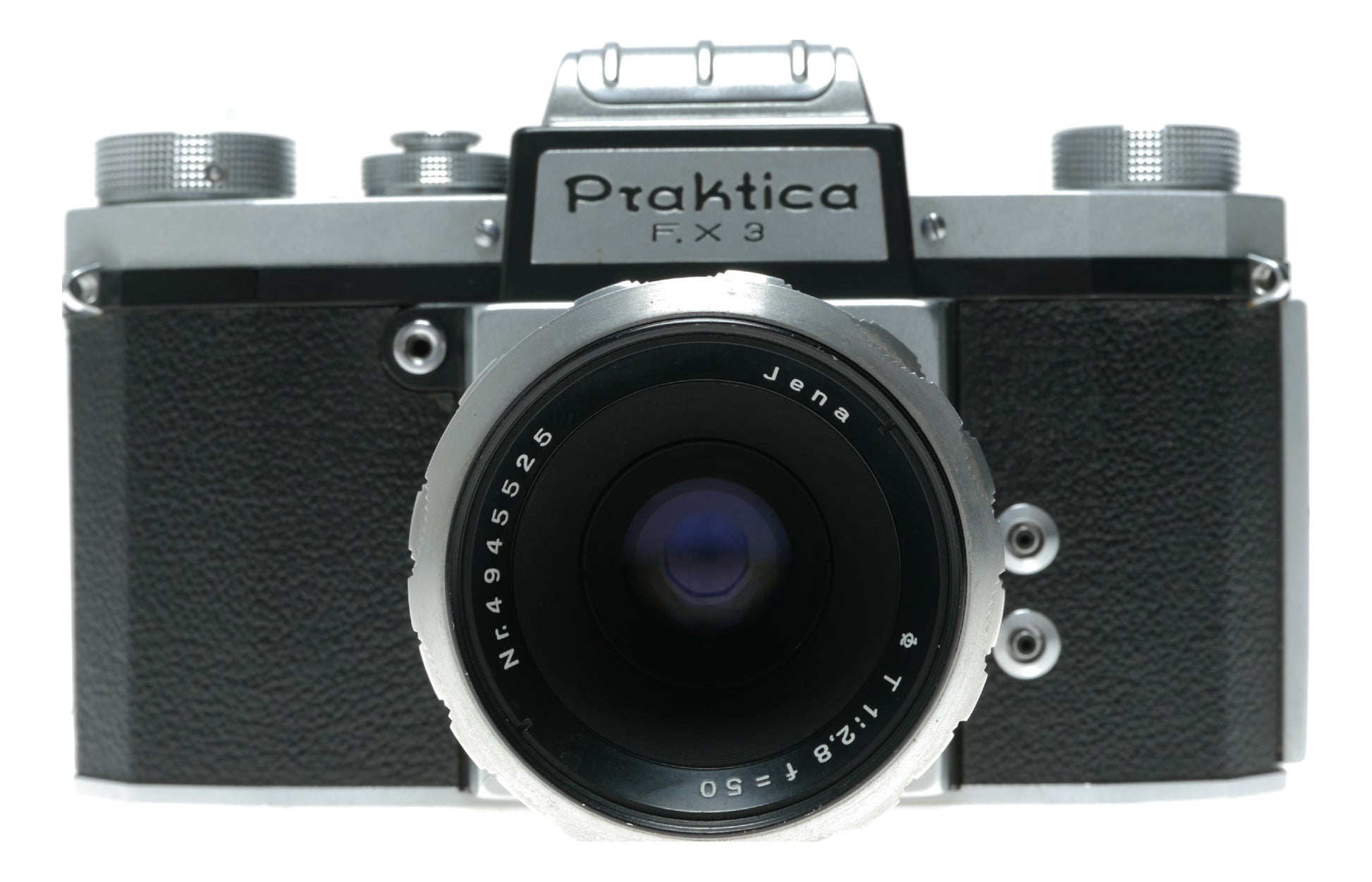 Praktica FX 3 Vintage SLR Camera with 50mm f/2.8 Lens from Germany