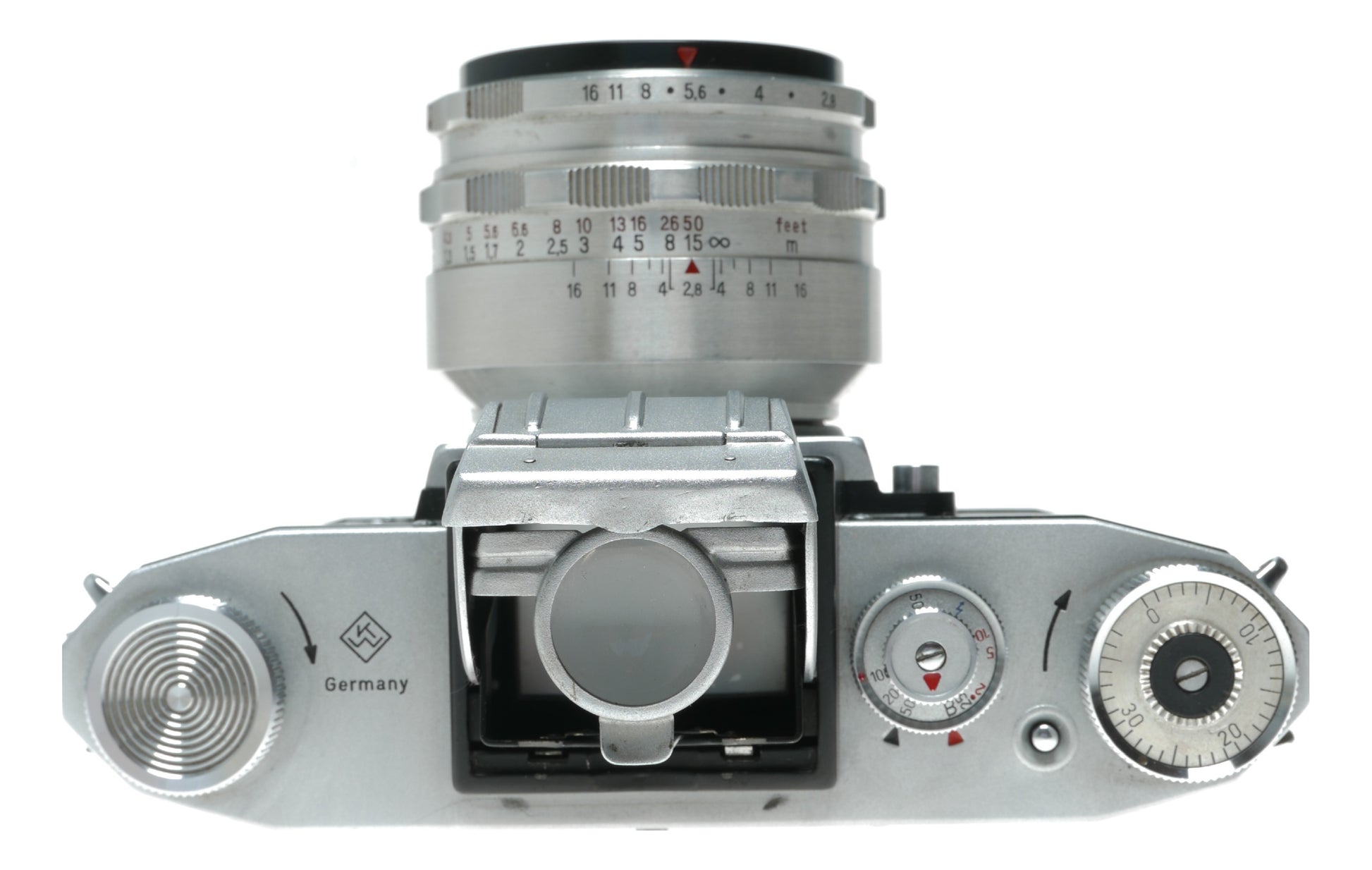 Praktica FX 3 Vintage SLR Camera with 50mm f/2.8 Lens from Germany - View 10