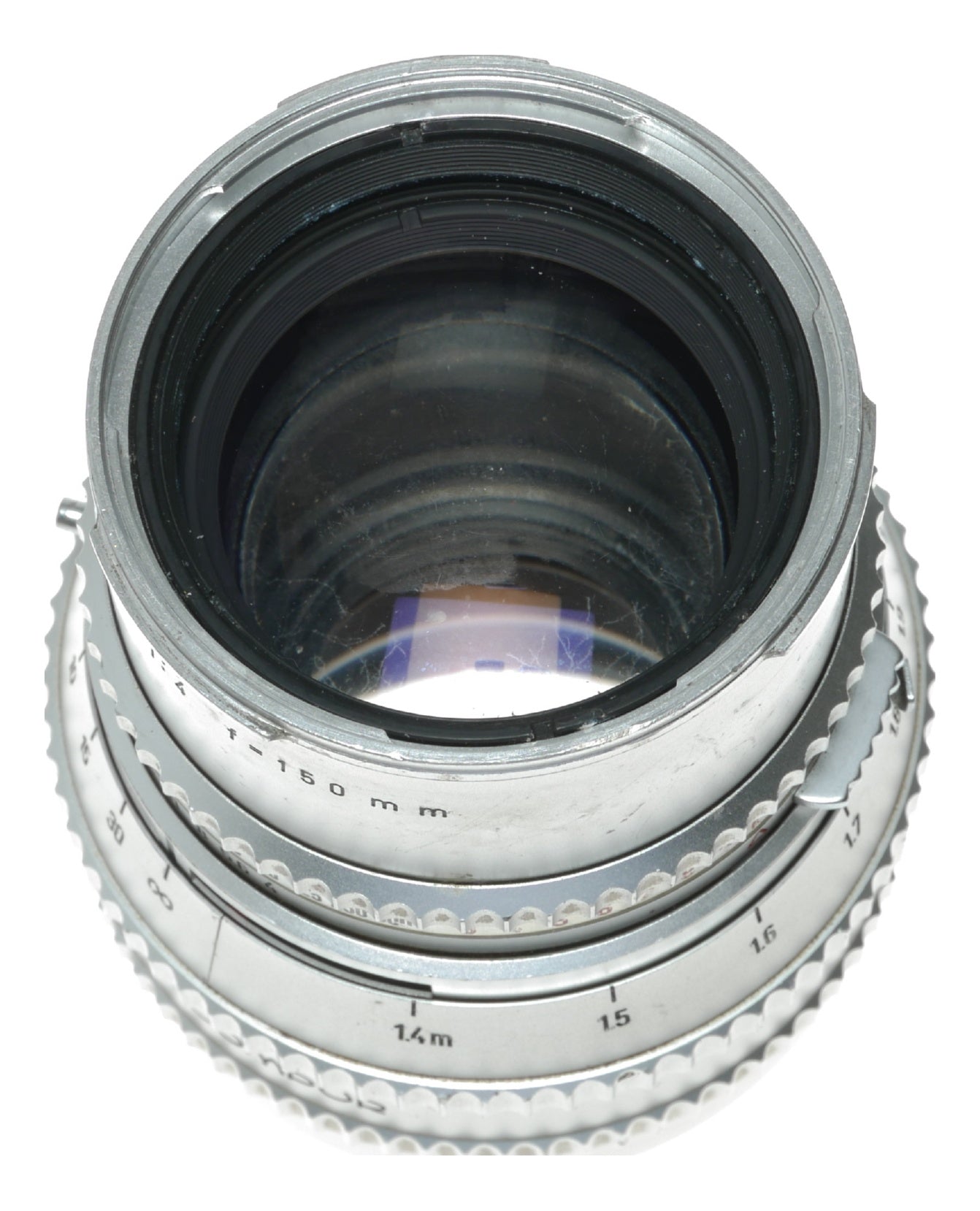 Carl Zeiss Sonnar 150mm f/4 Vintage Lens with Synchro-Compur Shutter, Leitz Made in West Germany - View 11