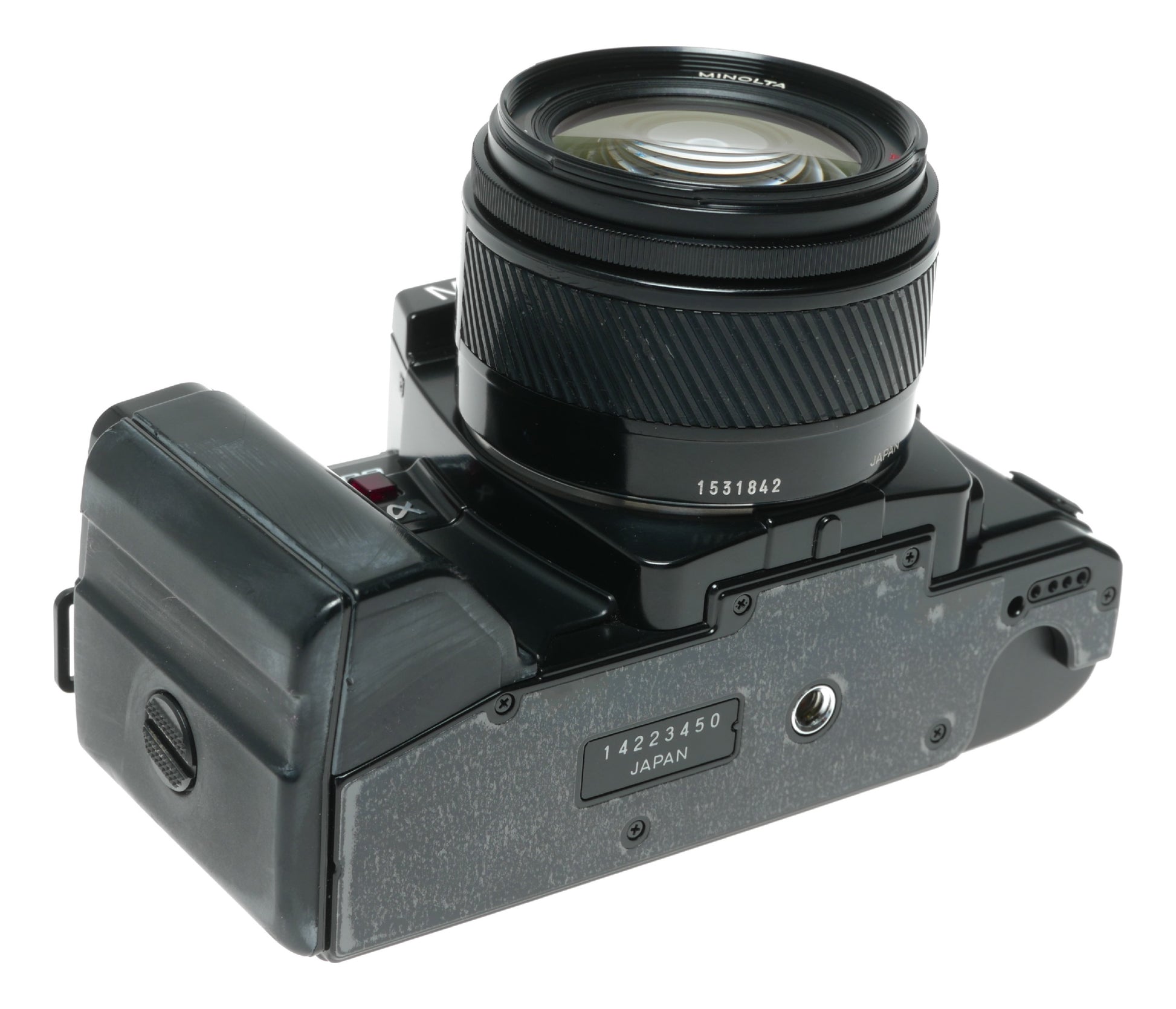 Minolta 7000 α Vintage SLR Camera with 24mm f/2.8 and 52mm f/2.8 AF Lenses - View 8