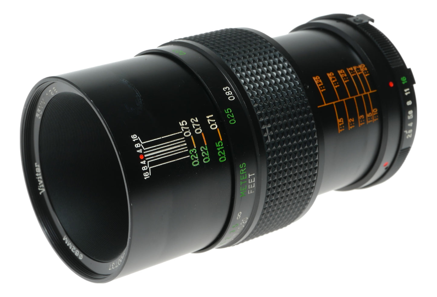Vivitar 55mm f/2.8 MC Macro Lens with Ø62mm Filter Thread - View 3