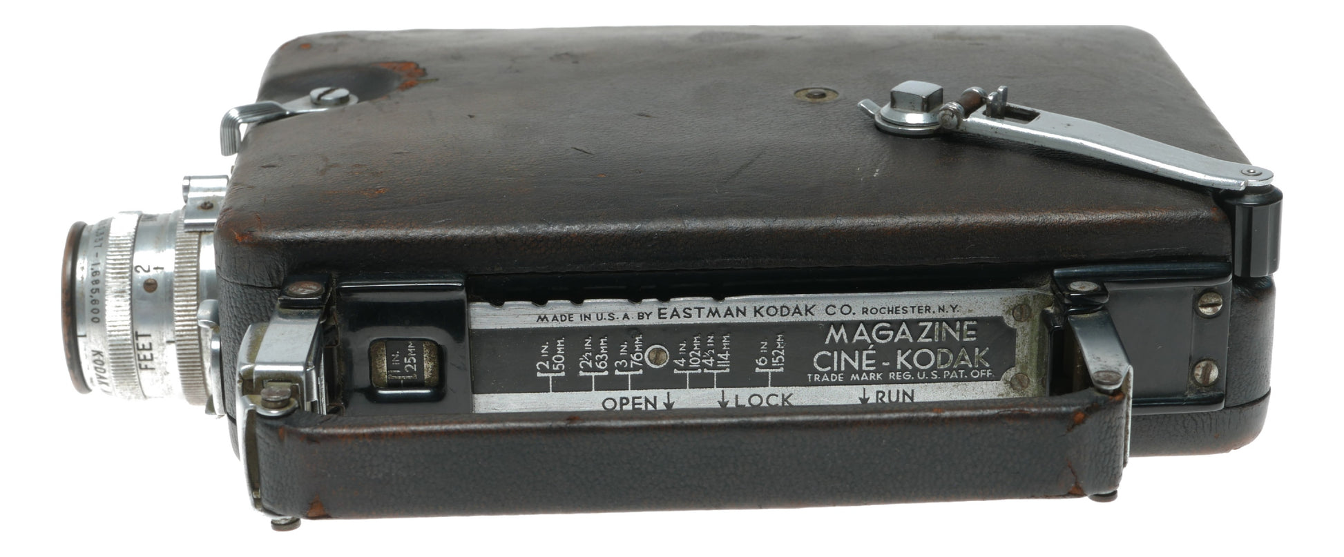 Kodak Cine-Kodak Vintage 16mm Film Camera with 25mm f/1.9 Lens - View 7