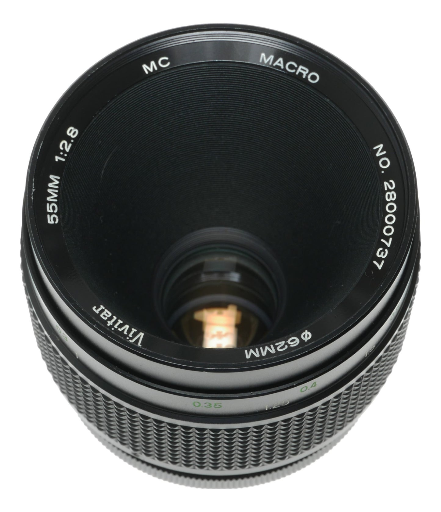 Vivitar 55mm f/2.8 MC Macro Lens with Ø62mm Filter Thread - View 12