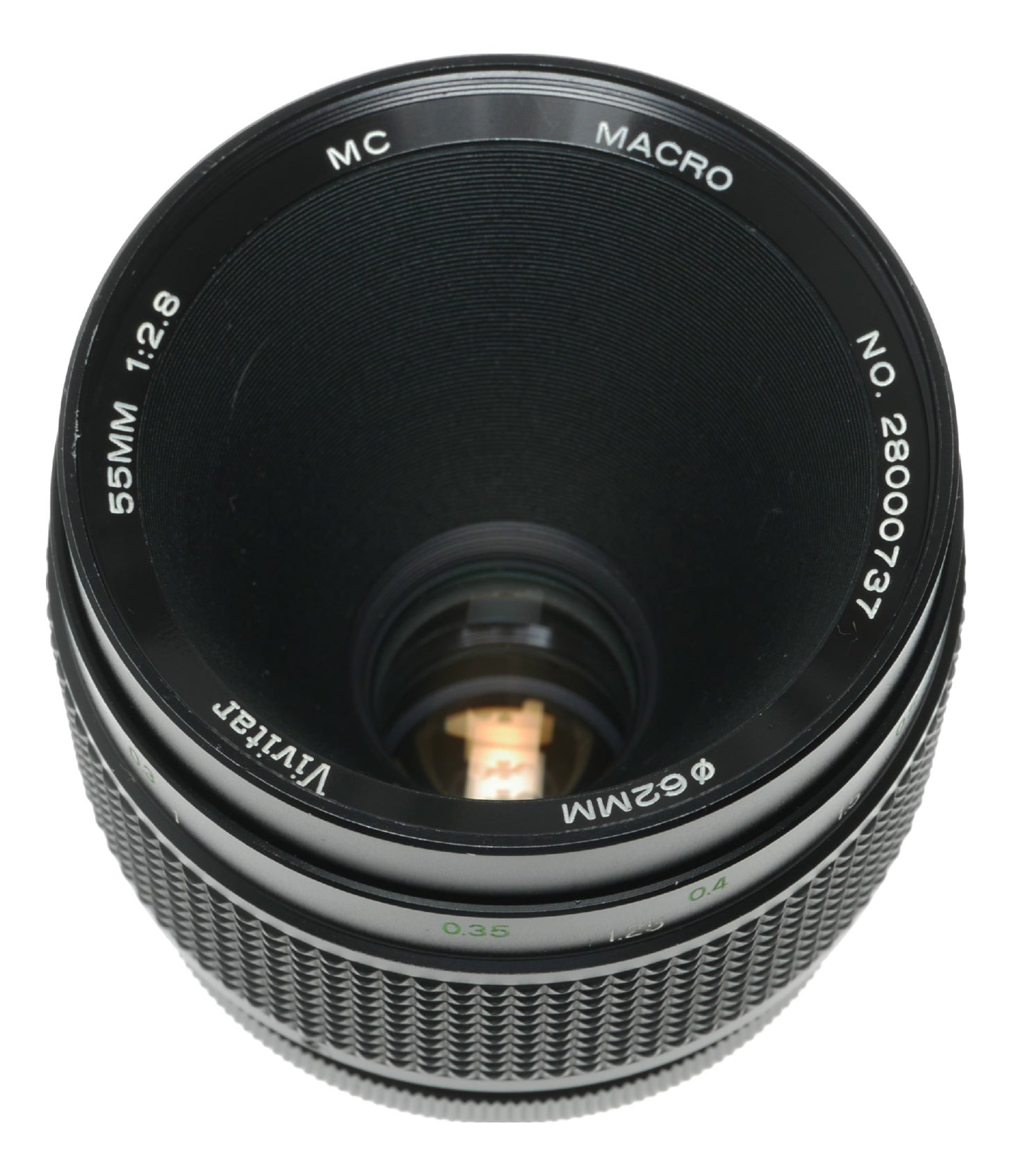 Vivitar 55mm f/2.8 MC Macro Lens with Ø62mm Filter Thread - View 12