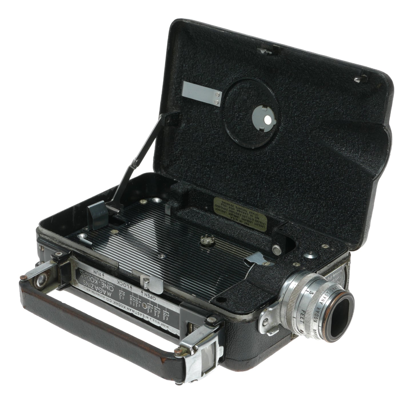 Kodak Cine-Kodak Vintage 16mm Film Camera with 25mm f/1.9 Lens - View 9