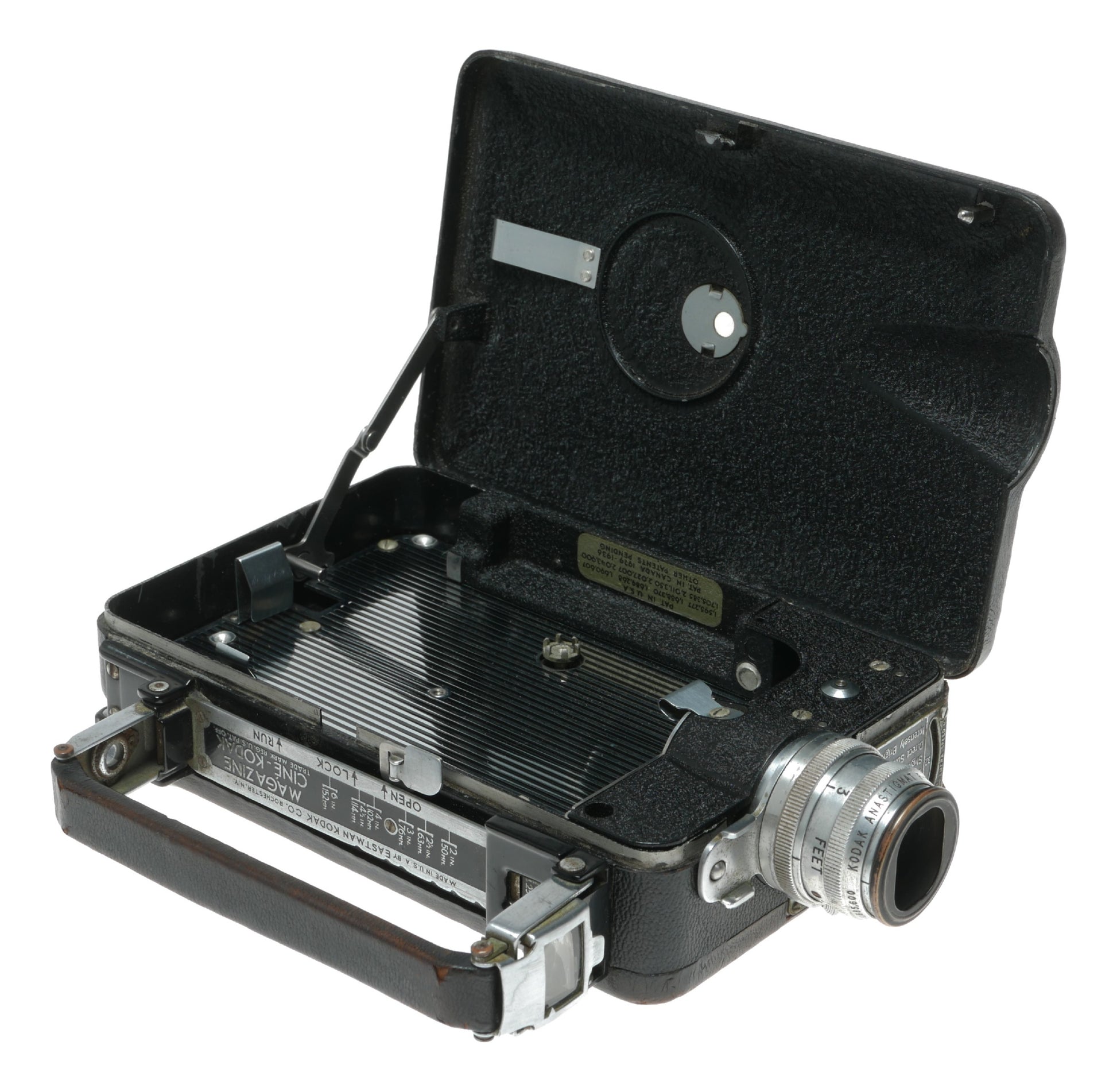 Kodak Cine-Kodak Vintage 16mm Film Camera with 25mm f/1.9 Lens - View 9